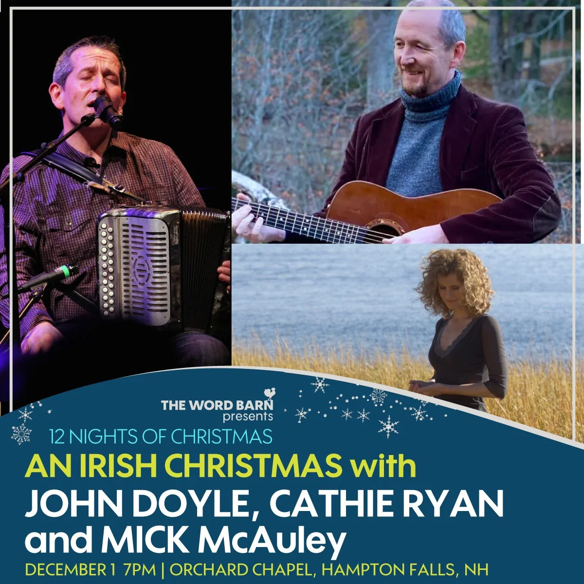 An Irish Christmas with John Doyle, Cathie Ryan and Mick McAuley