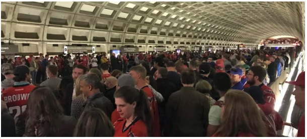 DC Metro Running Late for the Hockey Crowd &amp; Calculating the Carbon Emissions Impact
