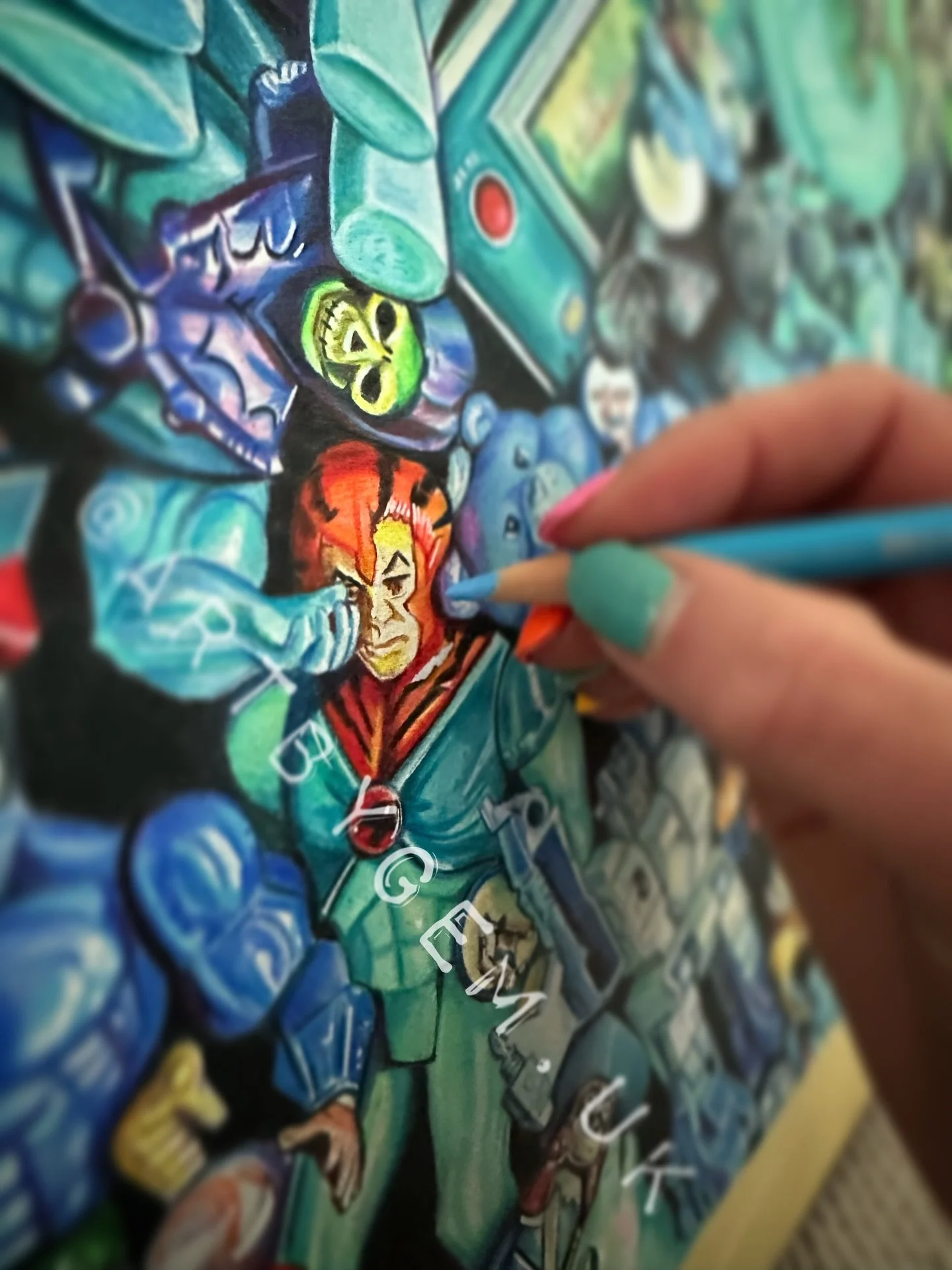 &ldquo;After years of working into this piece, I&rsquo;m finally nearing the end.
It&rsquo;s rooted in those small, vivid memories of 80s toys &mdash; the kind that stay with you long after they&rsquo;re gone.
I&rsquo;ll be releasing a limited editio