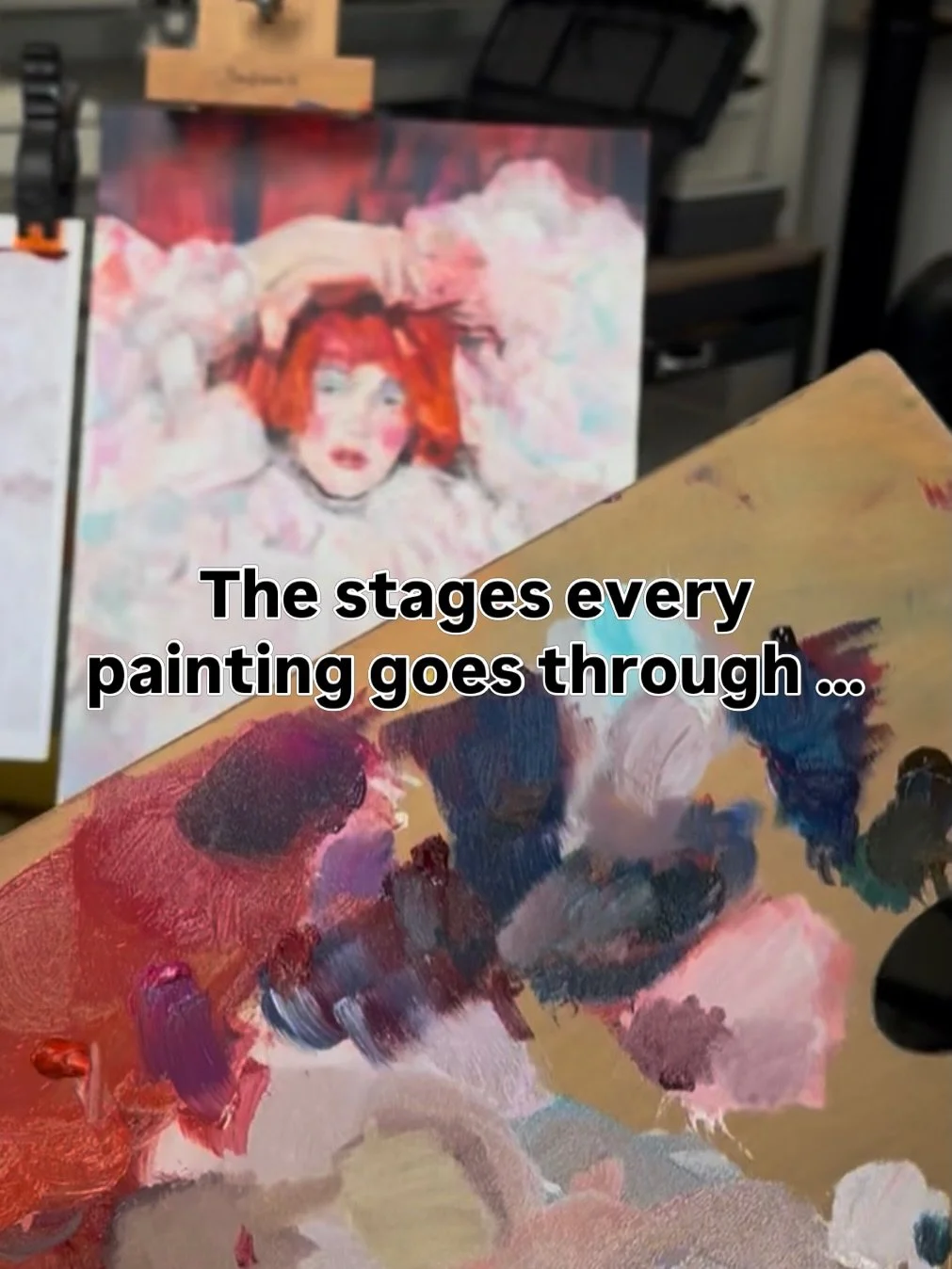 So many stages to get to a finished (or is it finished ?) piece!

I love the process. 
It&rsquo;s freeing and fun. 

My move from precision to freedom is making me excited for what&rsquo;s to come.

Who to paint next?

Model @duhhcid from @museumbysk