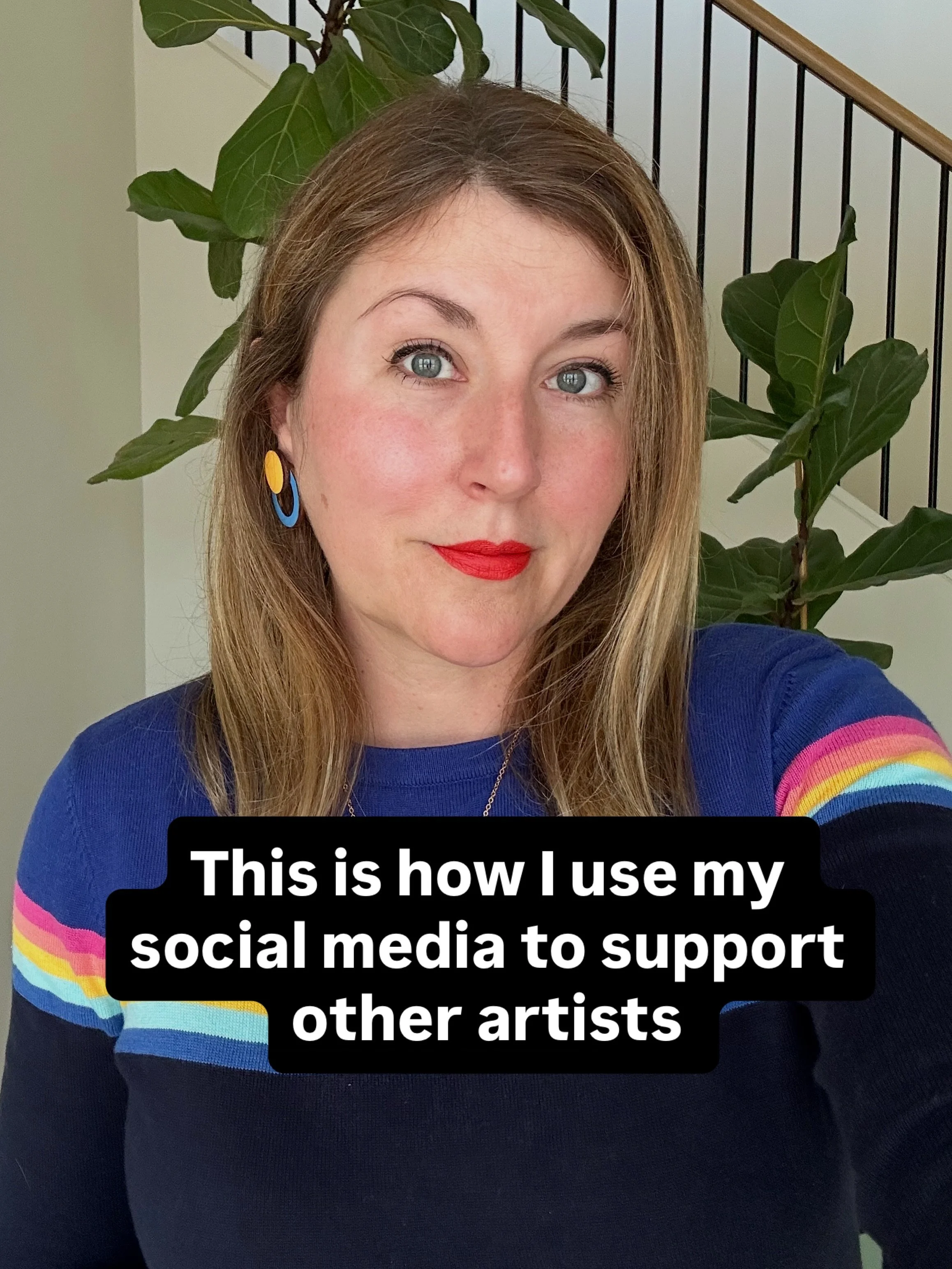 Let&rsquo;s all cheer each other on 💚

Every &lsquo; like&rsquo; makes a difference.

Thank you for the inspiration @jenniferdunlapart 💖

#artistsunleashed #artistpost #artist #painting #painter