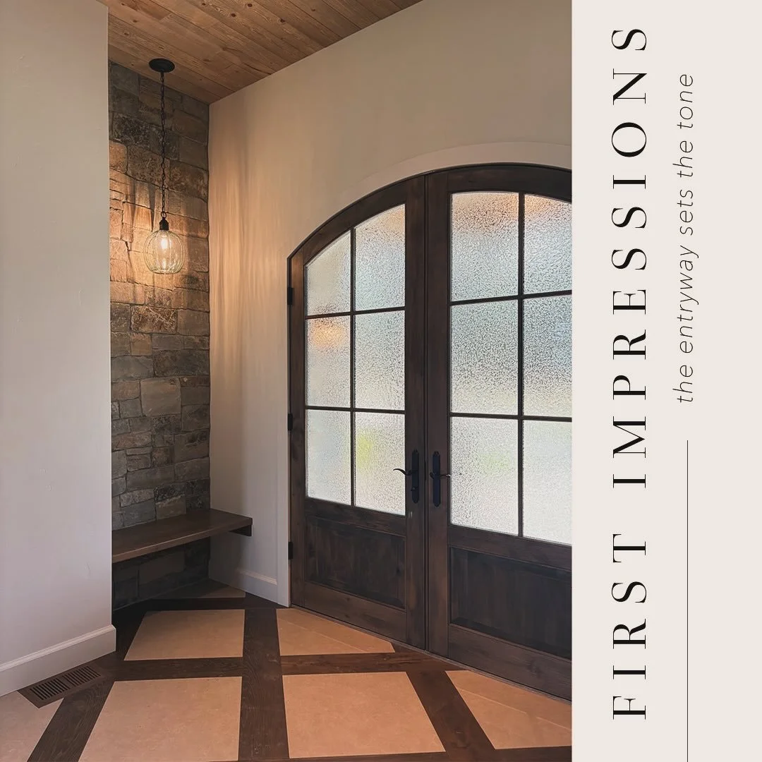 This curved staircase in the grand foyer of our latest project really set the tone of classic elegance which carries throughout the house. Bringing a little bit of European flare to Montana. 

#interiordesign #interiorarchitecture #whitefishhomes #wh