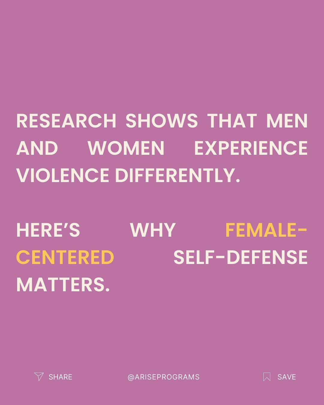 Welcome to Arise Self-Defense Club &mdash; a space where self-defense is about more than just fighting.

Here, we blend movement, mindset, and community to help you feel strong, aware, and at home in your body.

We know that not everyone experiences 