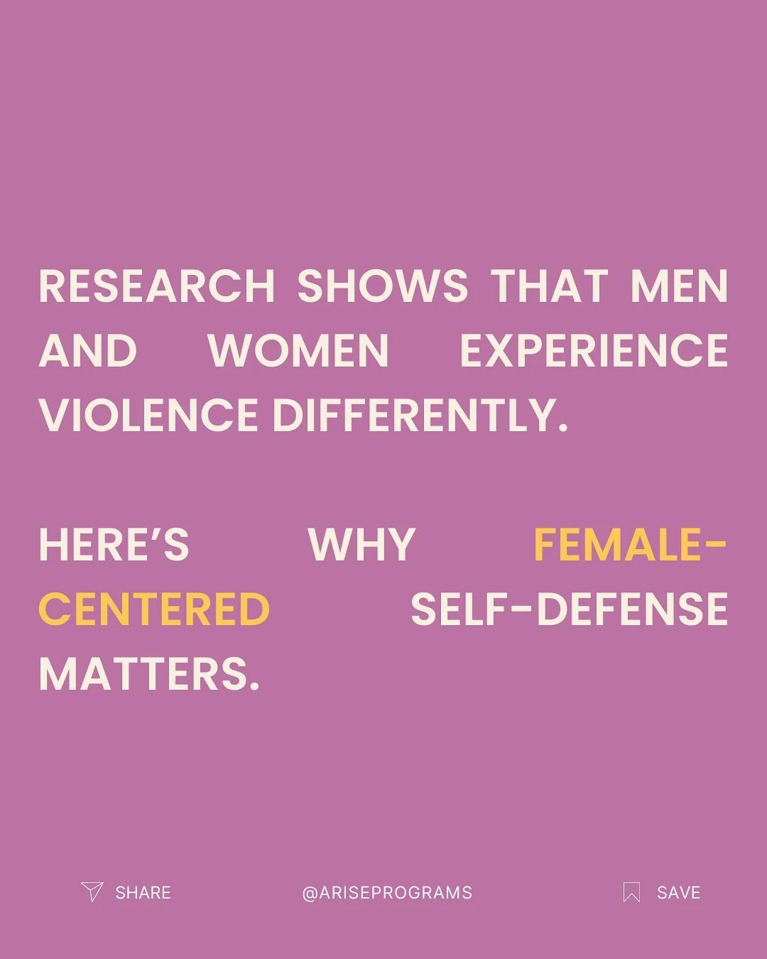 Welcome to Arise Self-Defense Club &mdash; a space where self-defense is about more than just fighting.

Here, we blend movement, mindset, and community to help you feel strong, aware, and at home in your body.

We know that not everyone experiences 