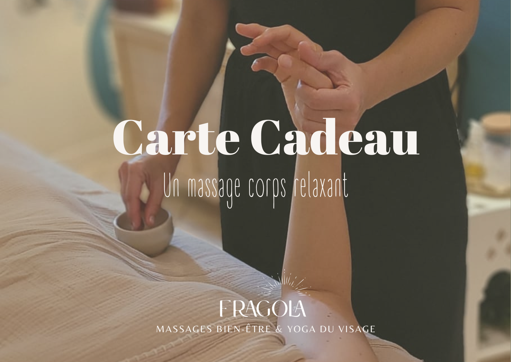 Carte cadeau massage corps relaxant