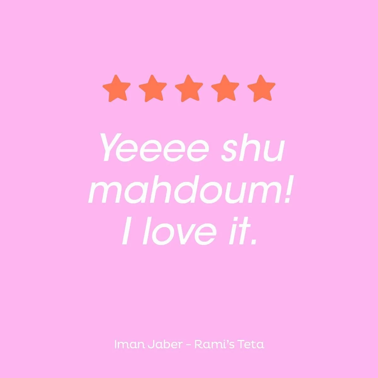 &ldquo;Yeeee shu mahdoum!&rdquo; 😁 When Rami&rsquo;s teta reviewed our new book! Stay tuned for the announcement tomorrow! We&rsquo;re so excited to share a little more about it 🥁🎺