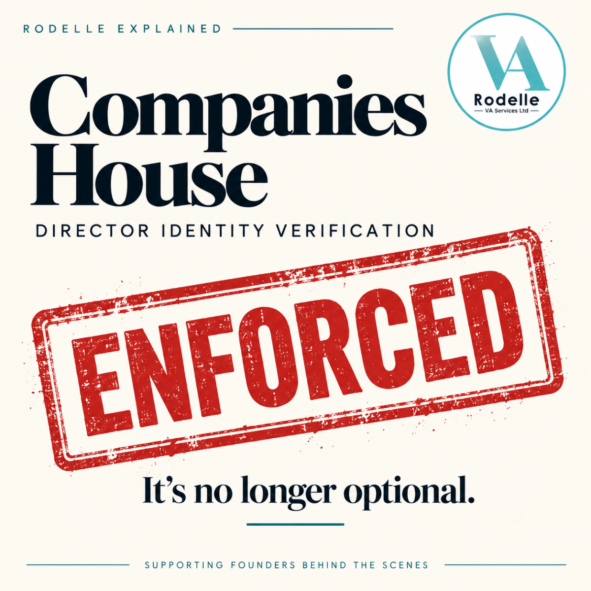 Director Verification