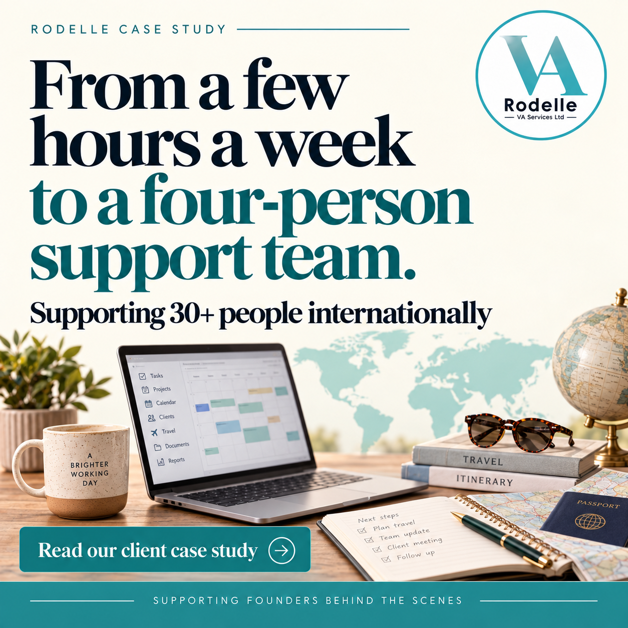 Case Study: From a few hours a week to a fully embedded support team