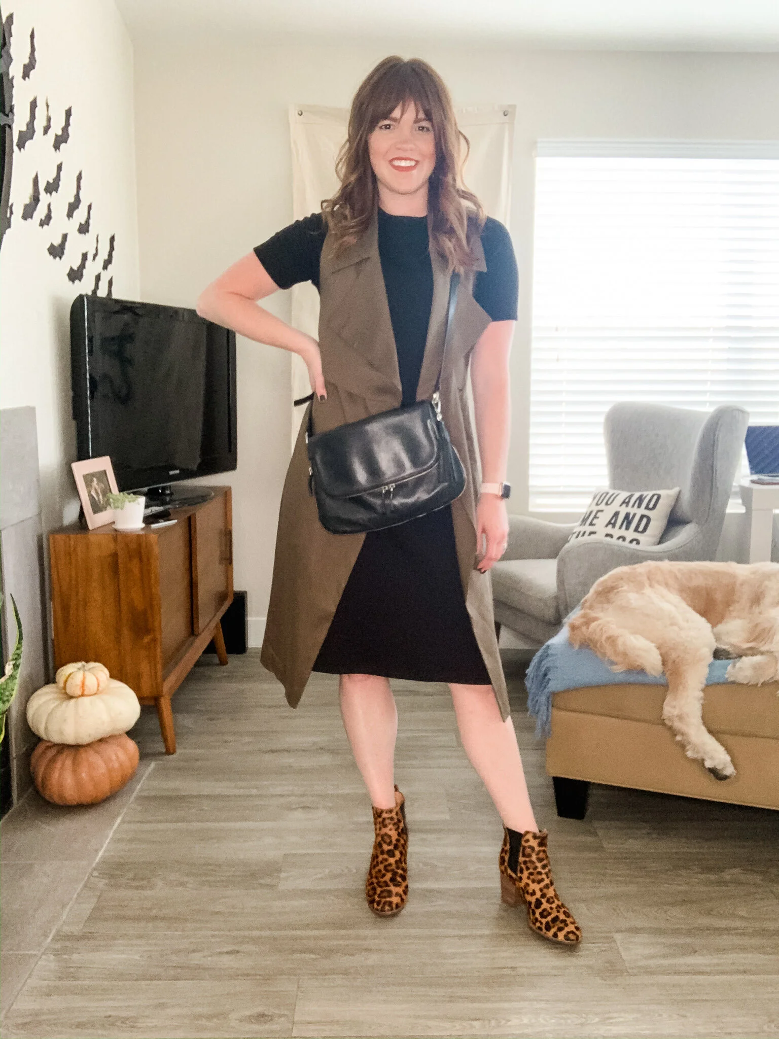 Style Sessions: Black Midi Dress