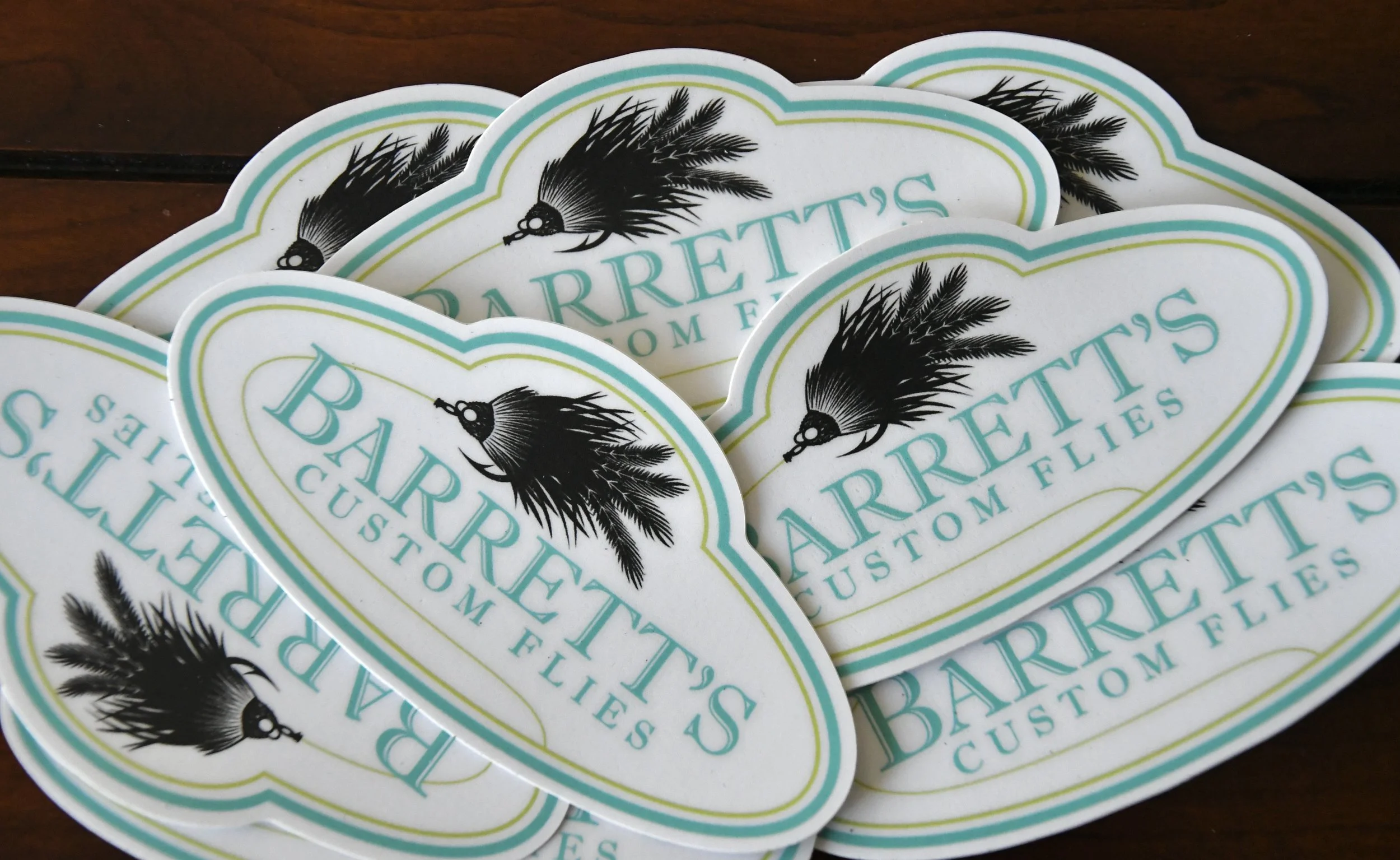Barrett's Custom Flies Sticker