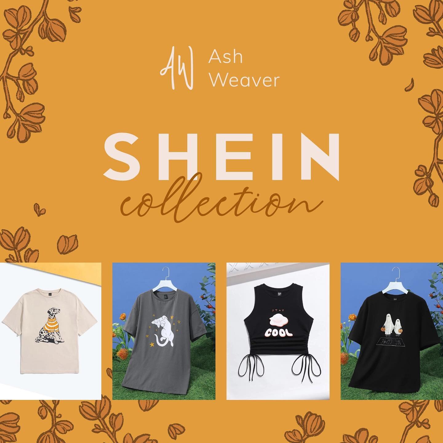 I&rsquo;m so excited to announce that I&rsquo;ve officially launched a new collection of t-shirts with SHEIN! This has been in the works for awhile and it&rsquo;s been killing me to keep it on the DL for so long 😆. The first four shirts have been la