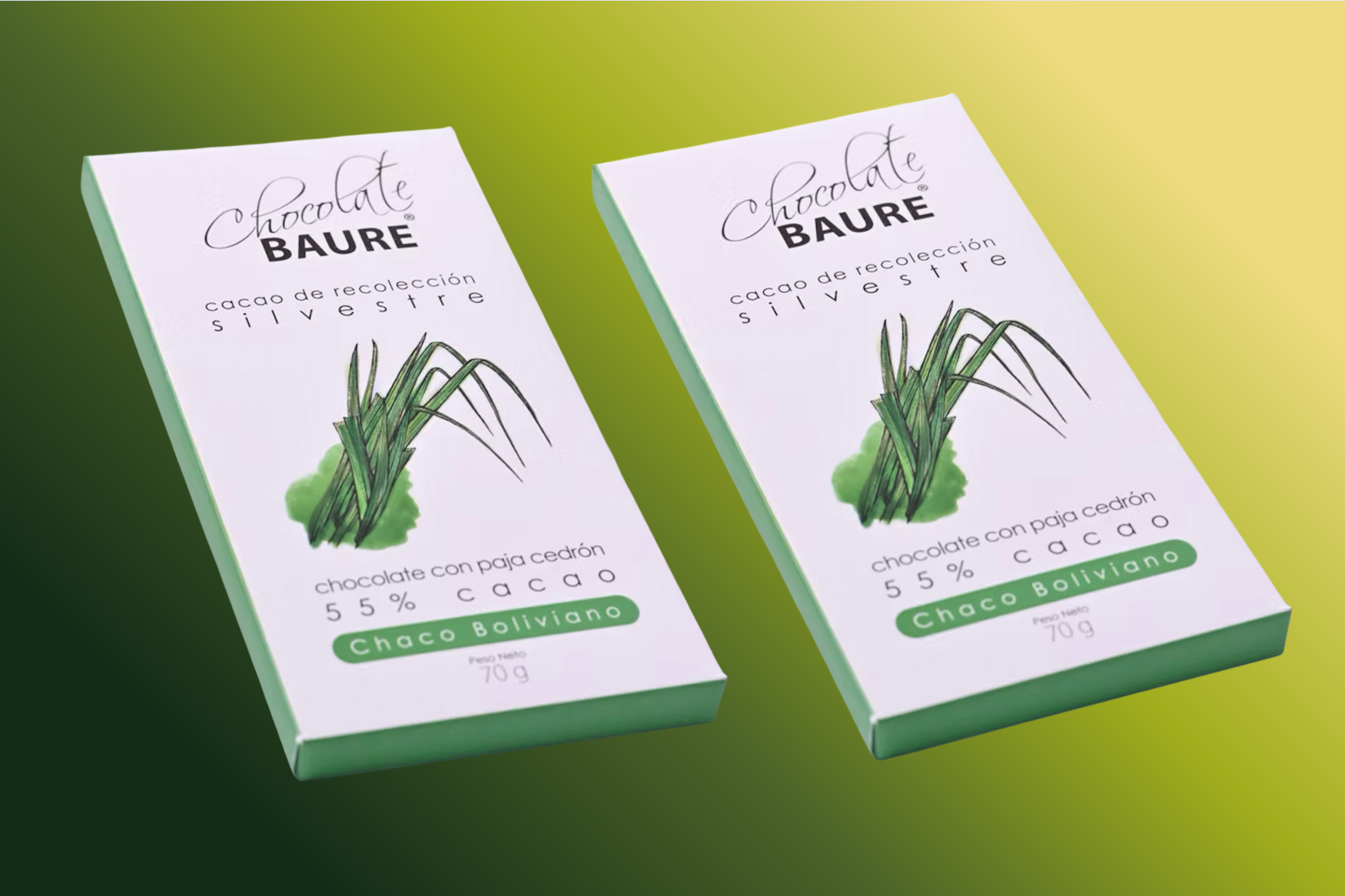 The 55% Dark Chocolate with Lemongrass bar