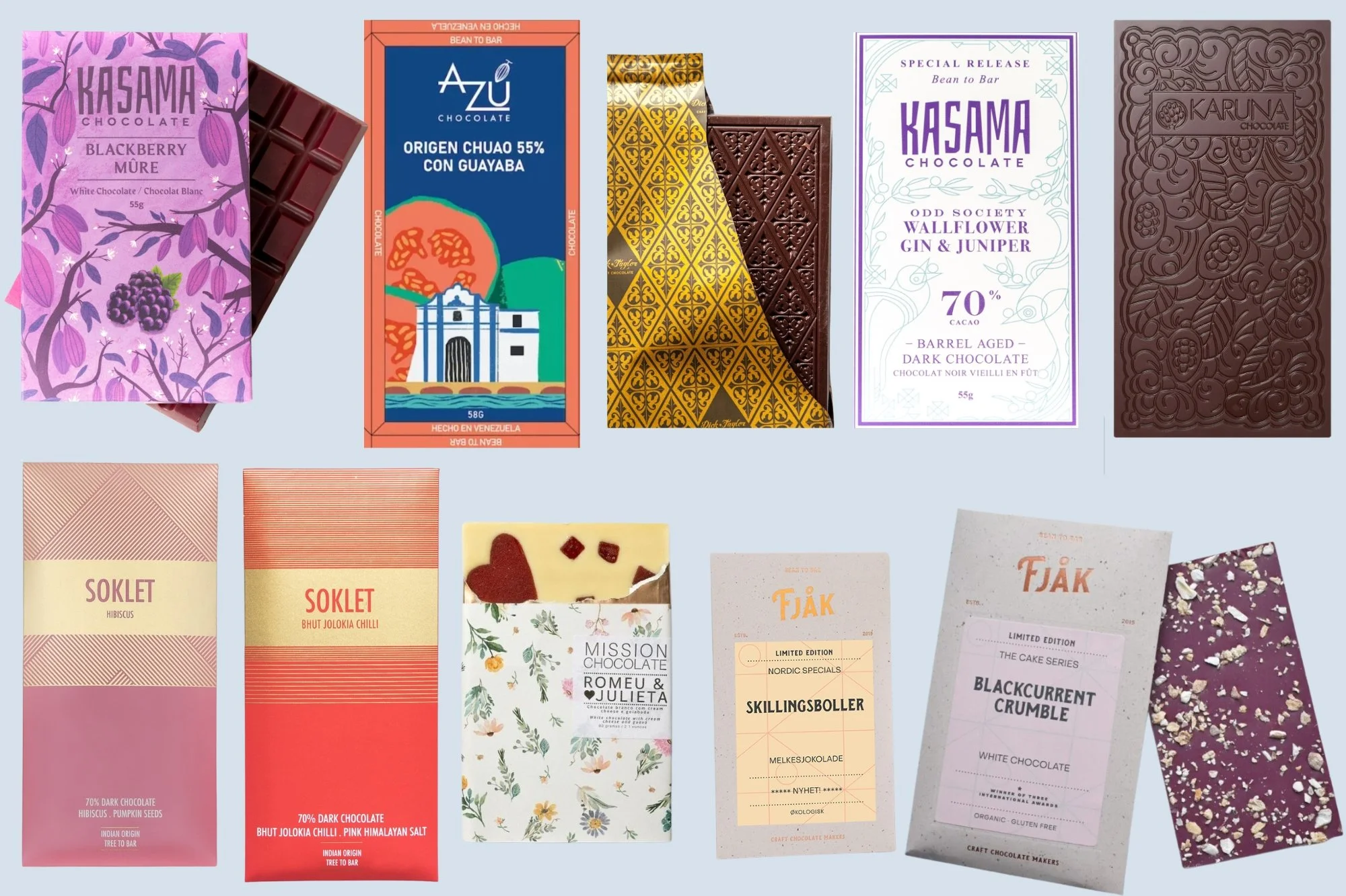 Great Craft Chocolate Bars from Around the World for 2026