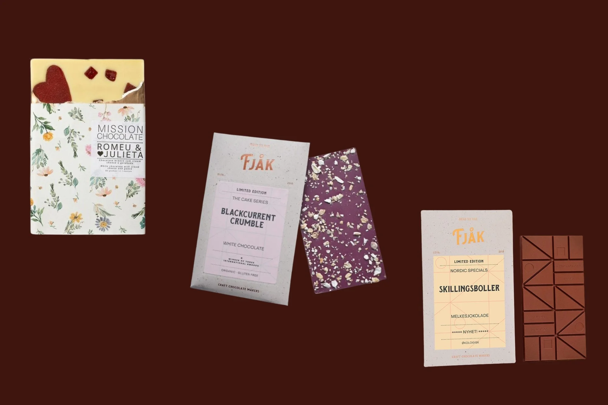 Bakery chocolate bars