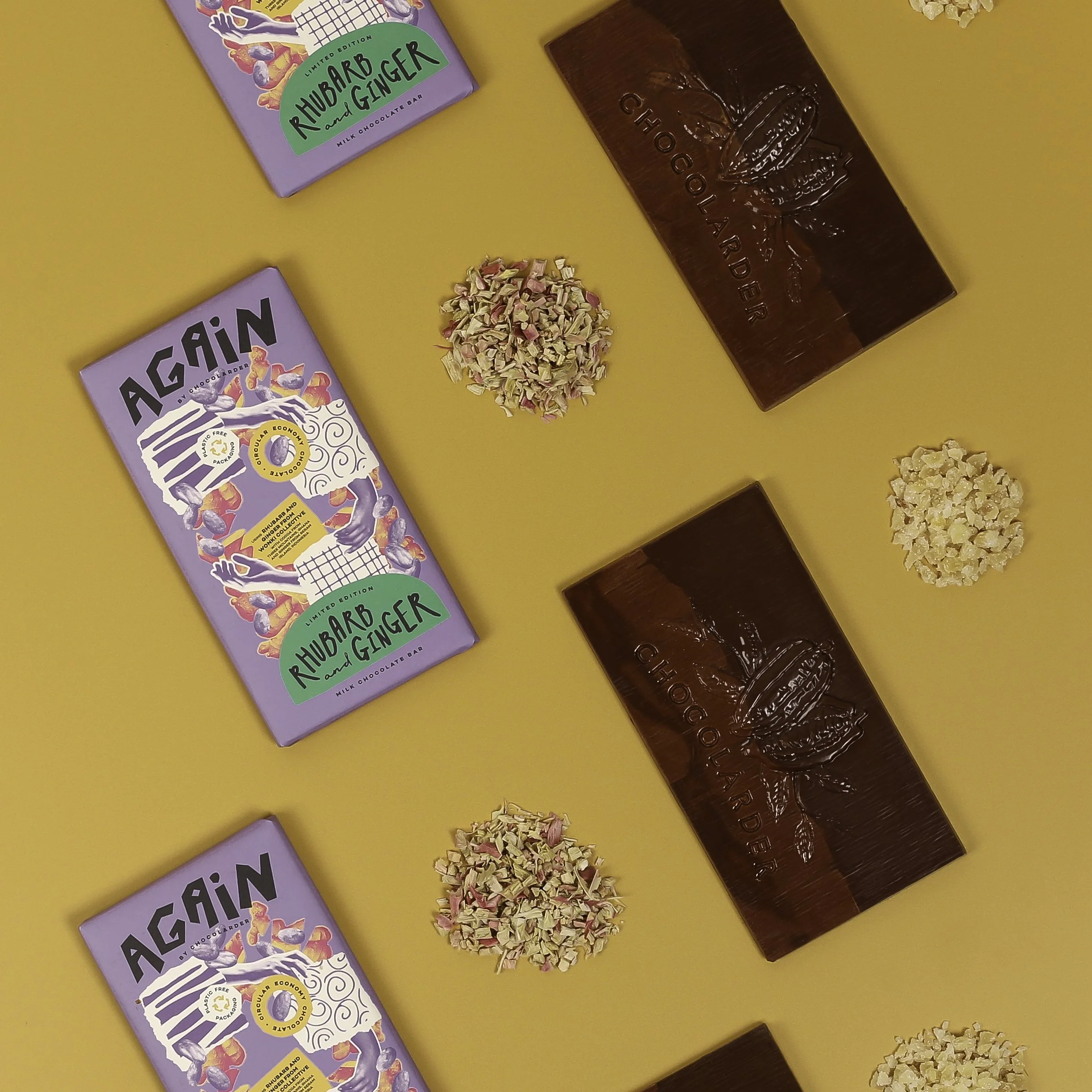 Again by Chocolarder Rhubarb and Ginger
