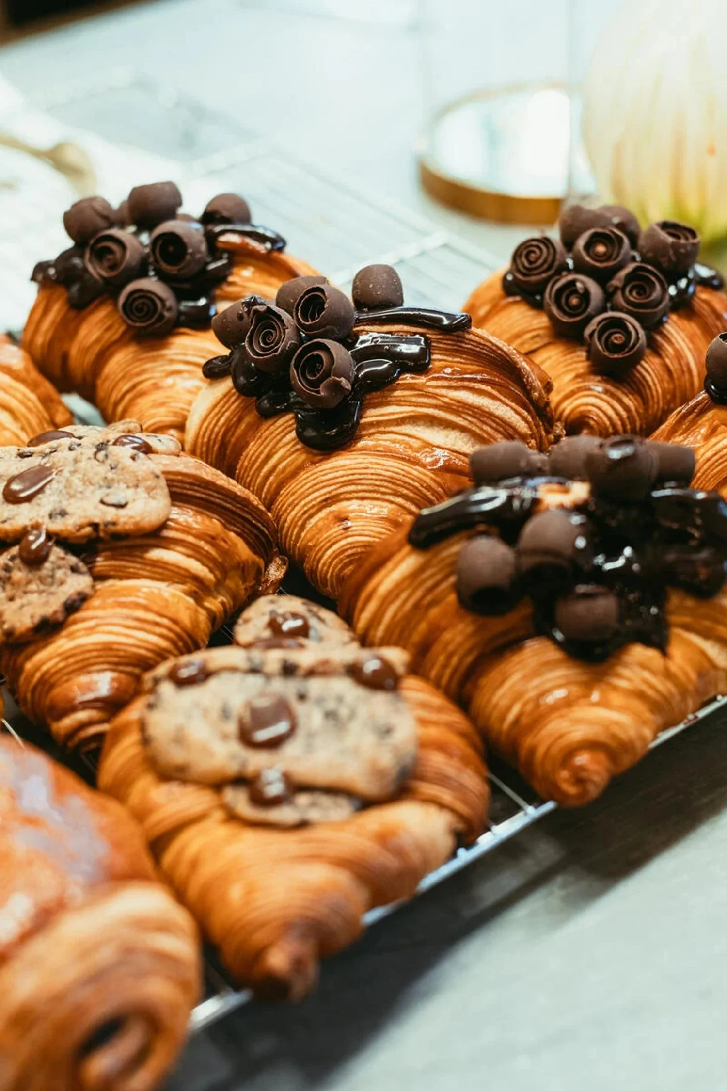 The Eating Europe Morning in Paris tour starts with chocolate and croissants