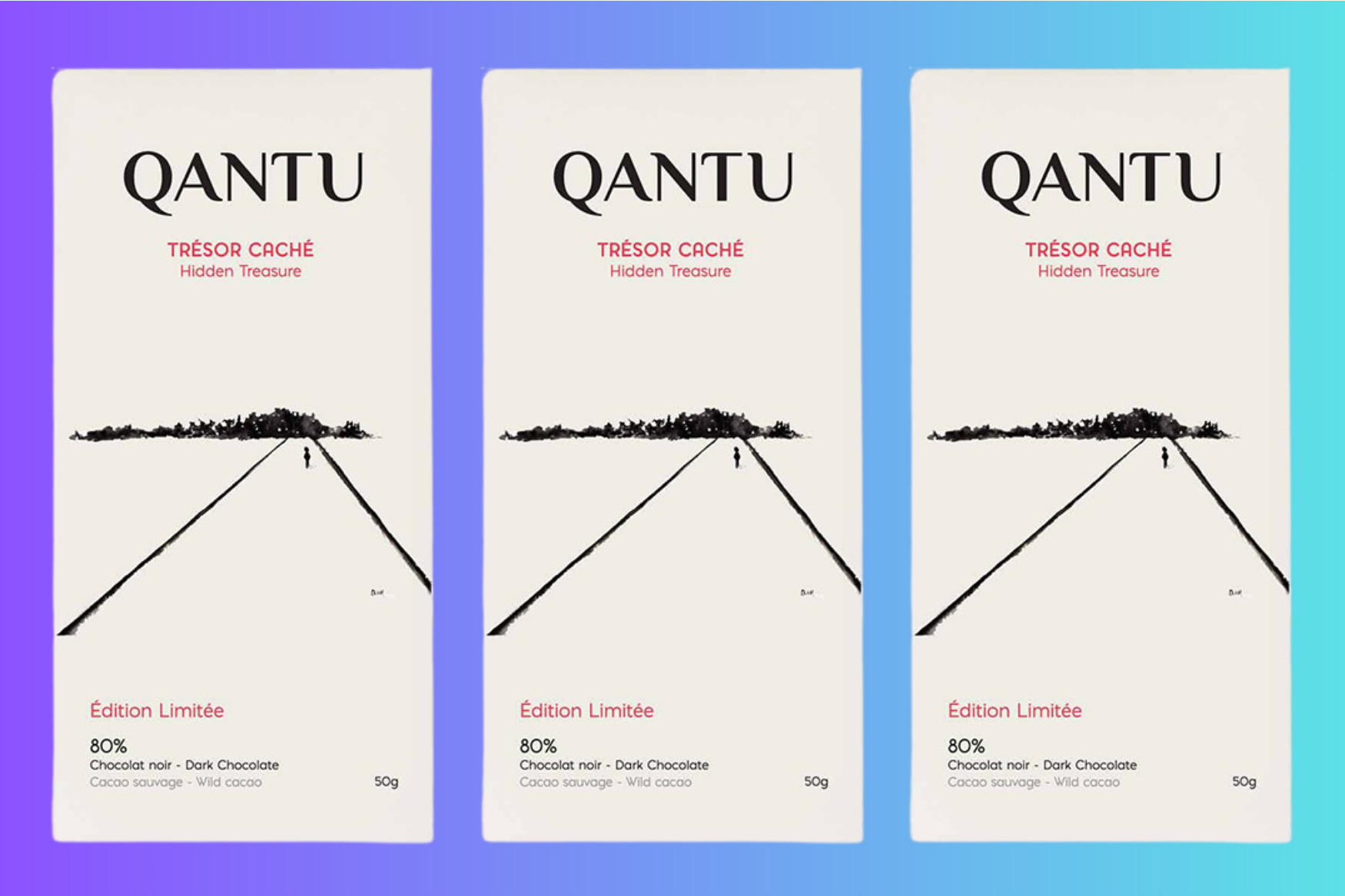 Qantu Chocolate, Hidden Treasure 80%