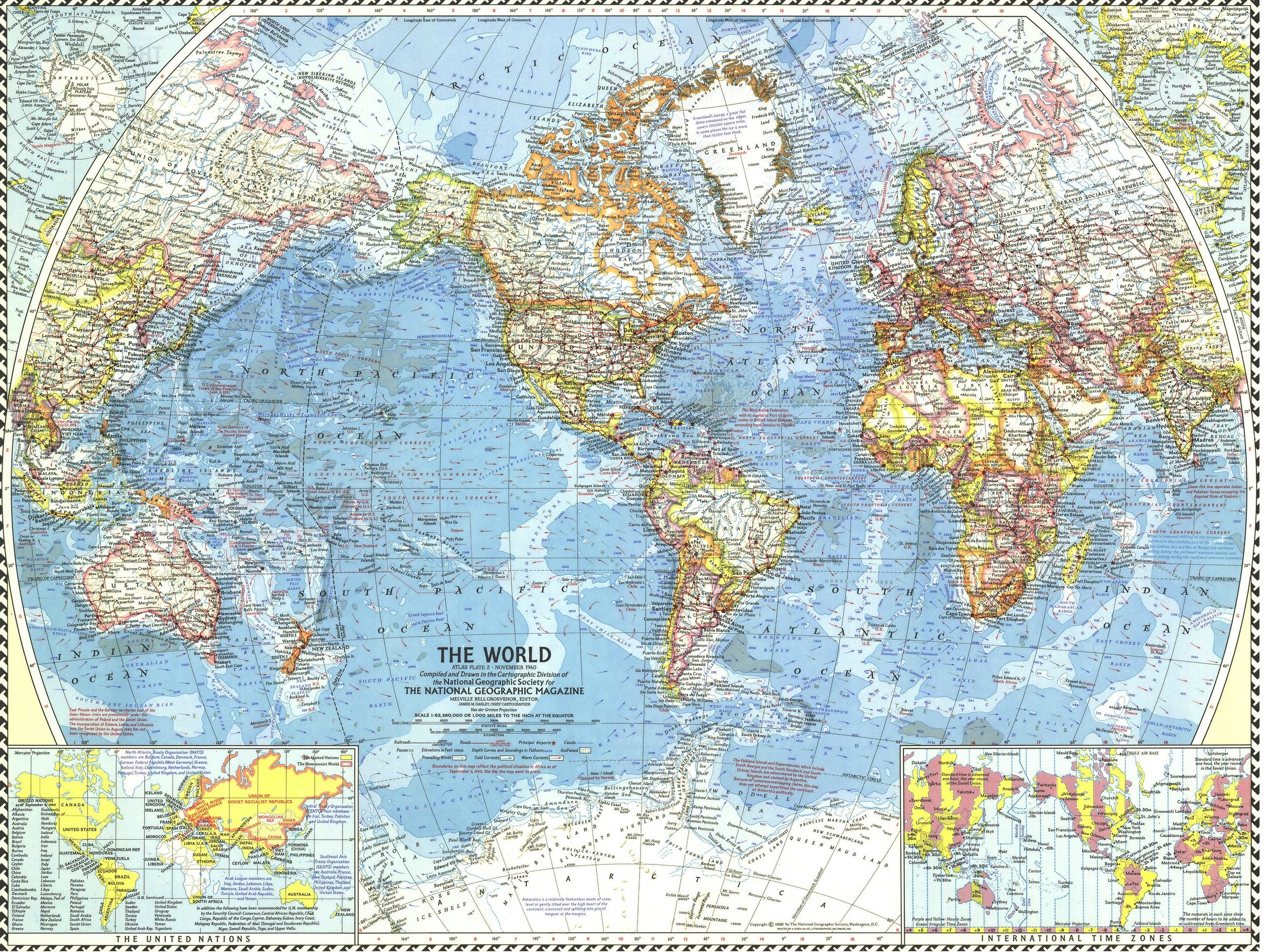 World Map - Kelsey's Art Website