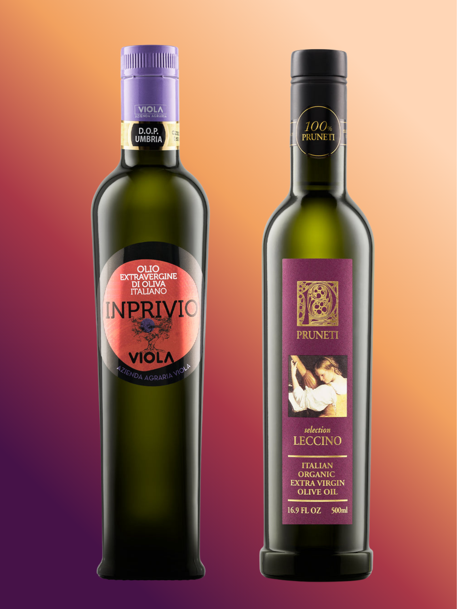 Viola Inprivio and Pruneti Leccino Biologica