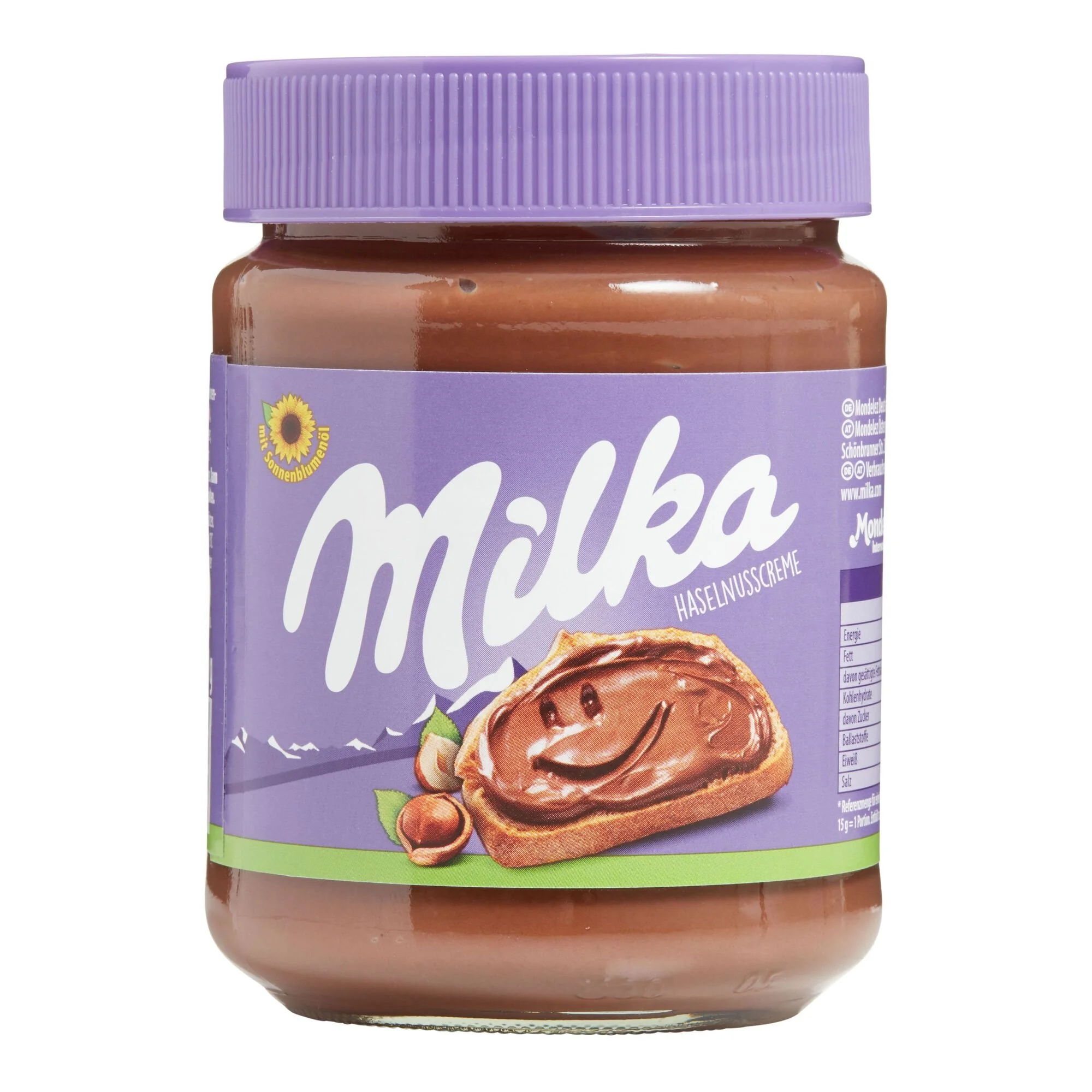 Milka, Hazelnut Cream Spread