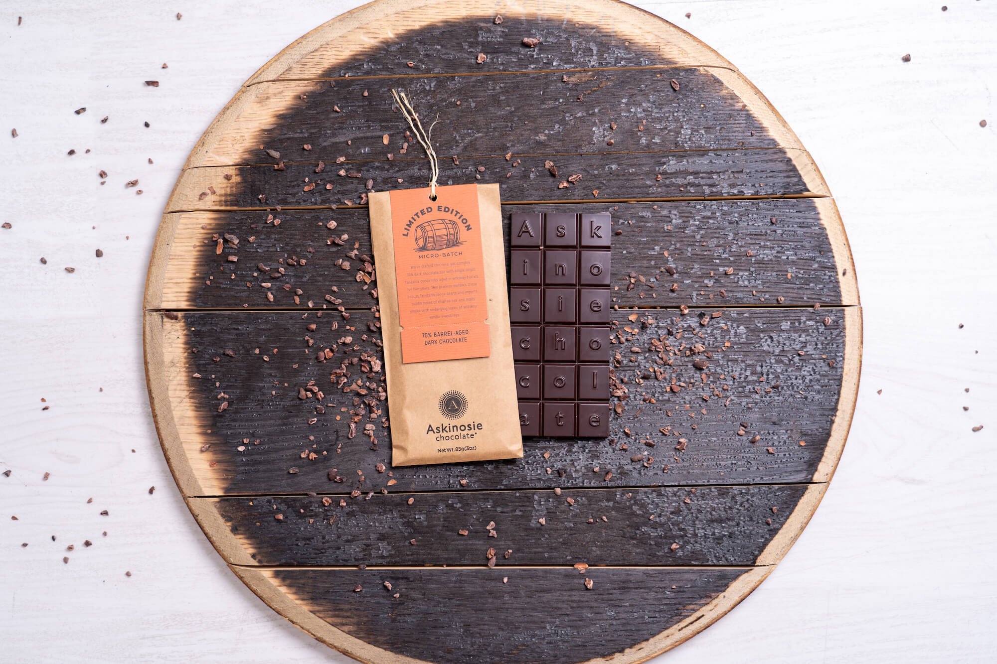  Ritual Dark Chocolate Bar, The Nib Bar 75% Cacao