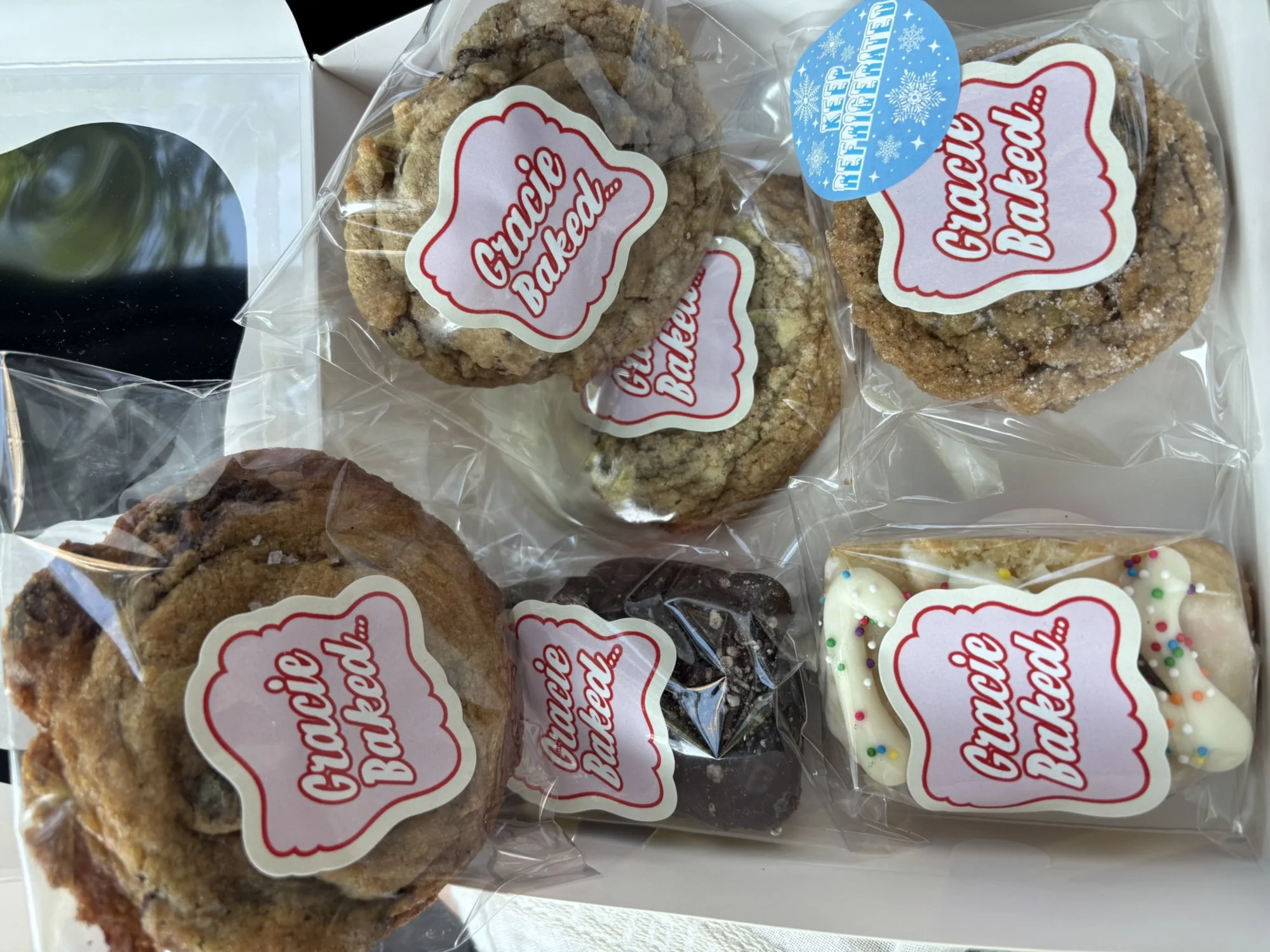 Gracie Baked cookies