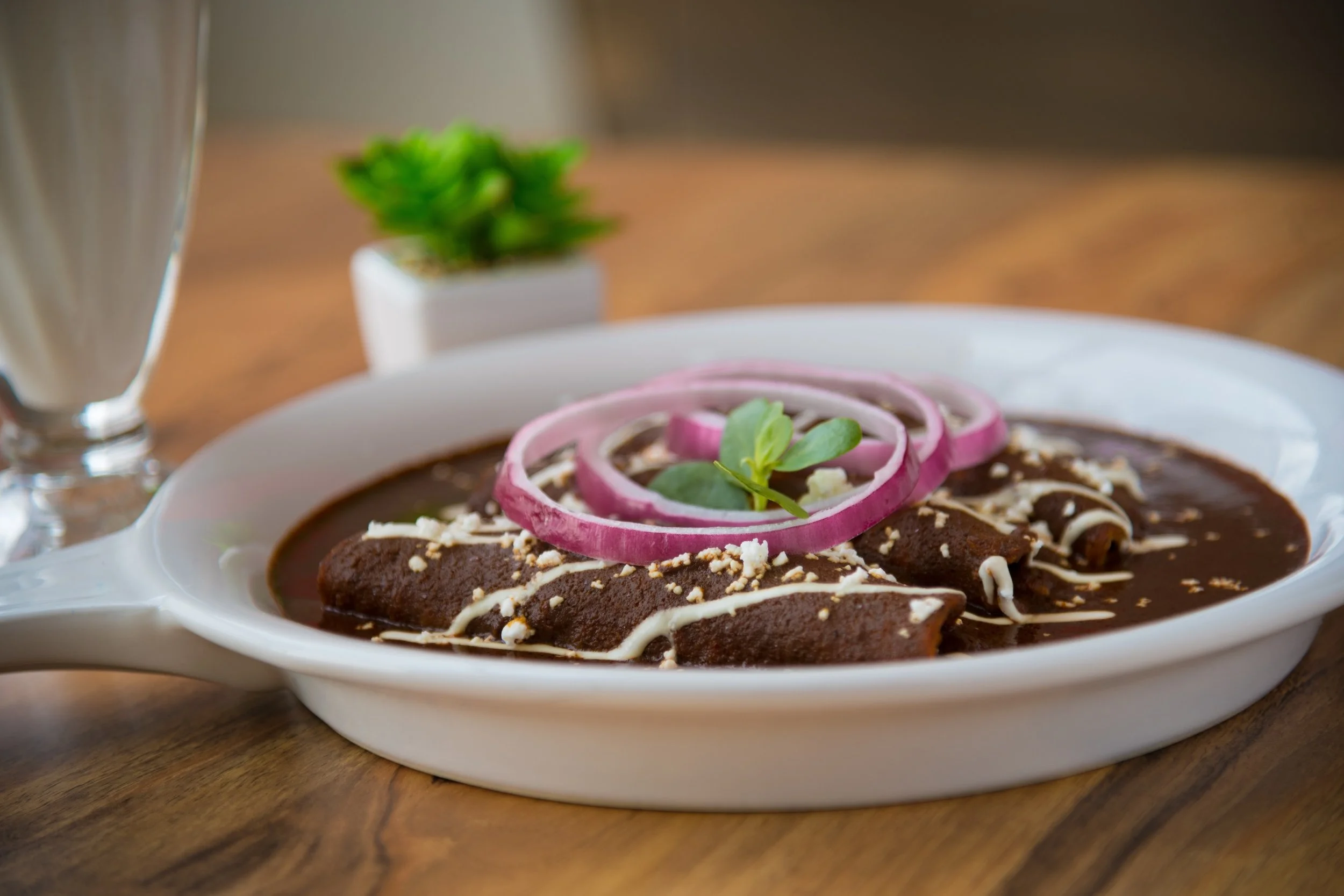 Mole sauce enmoladas