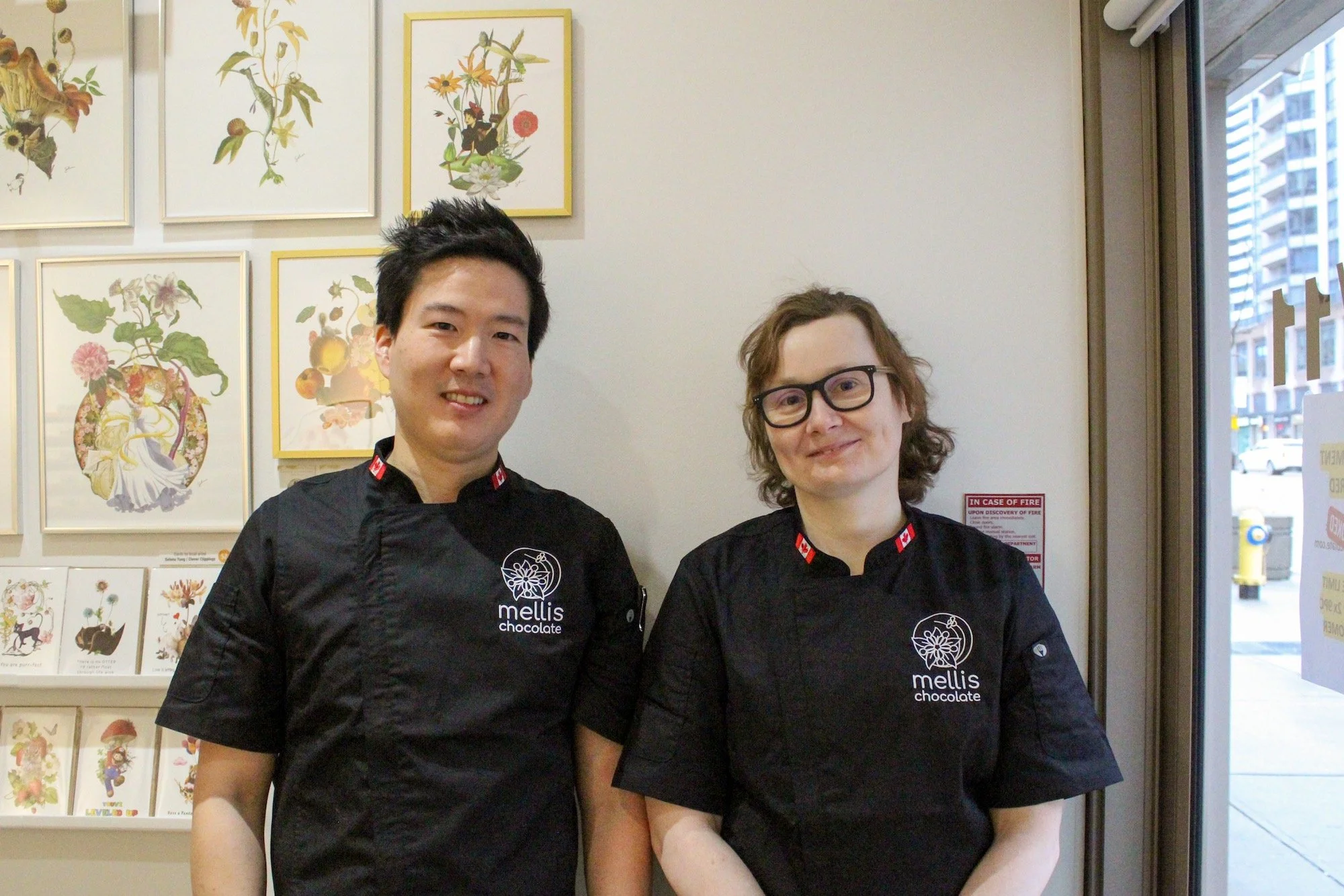 Erwin Chen and Séverine Moreau of Mellis Chocolate