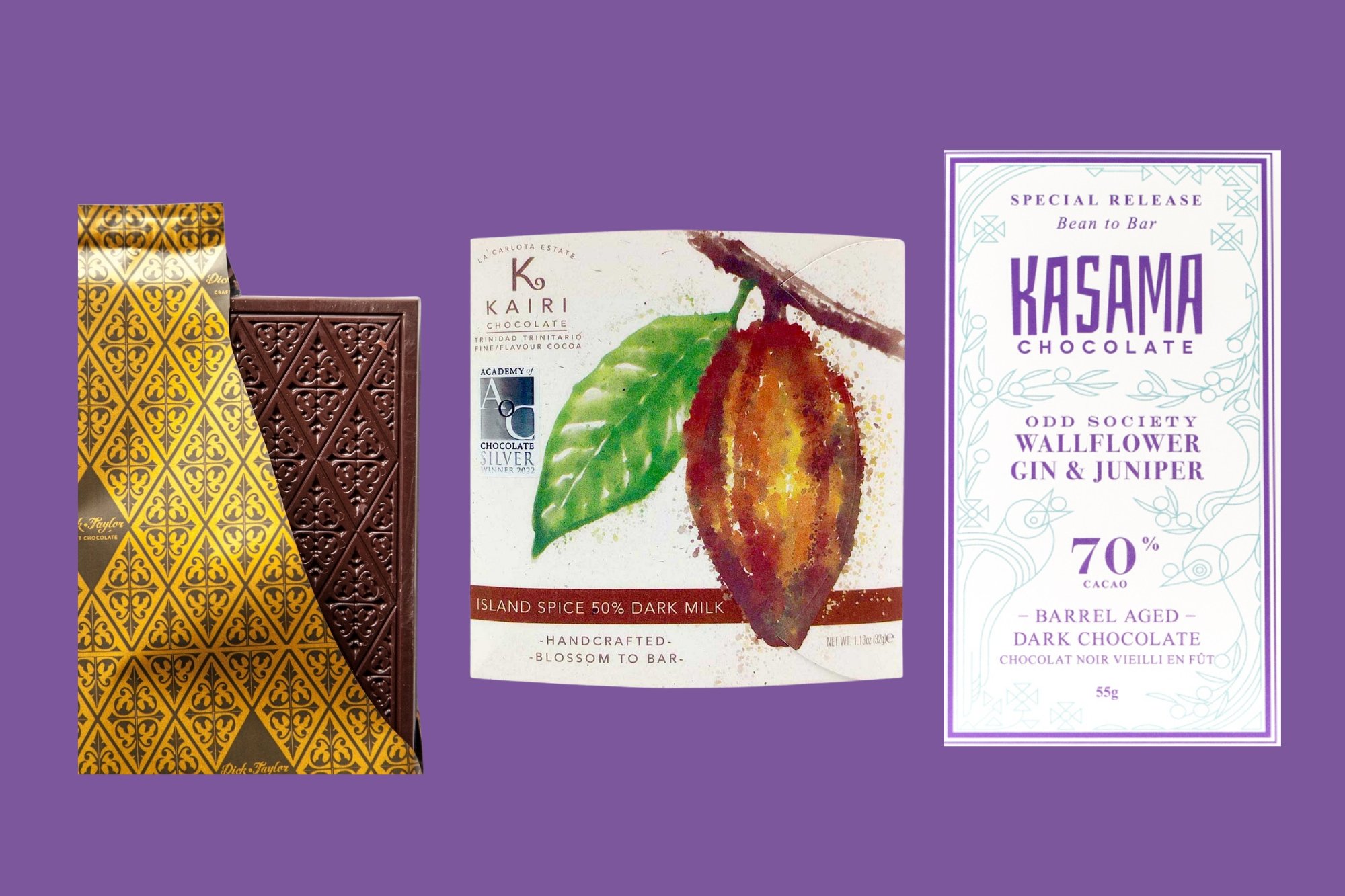 Boozy chocolate bars