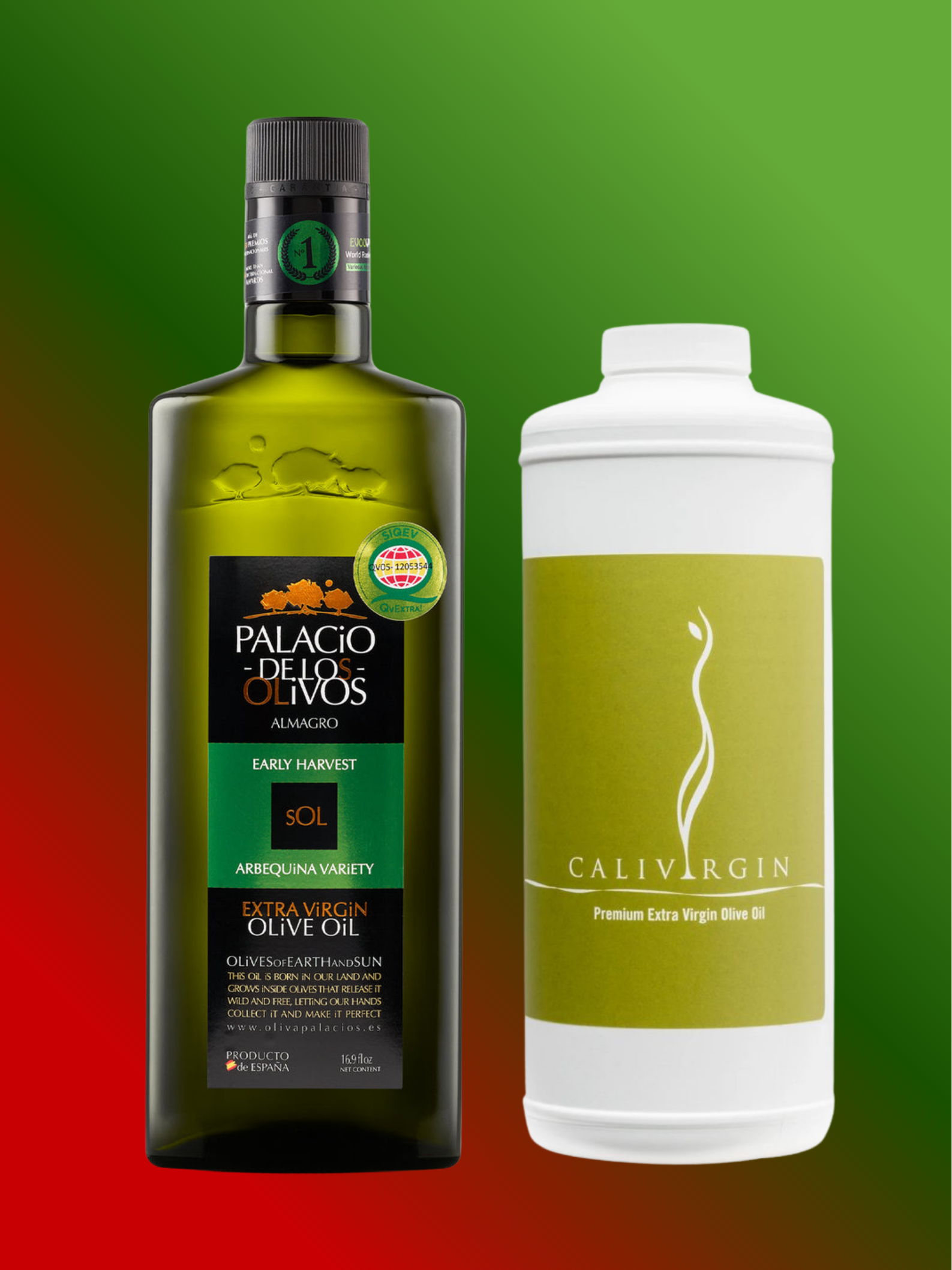 Palacio de los Olivos Arbequina and Calivirgin Premium