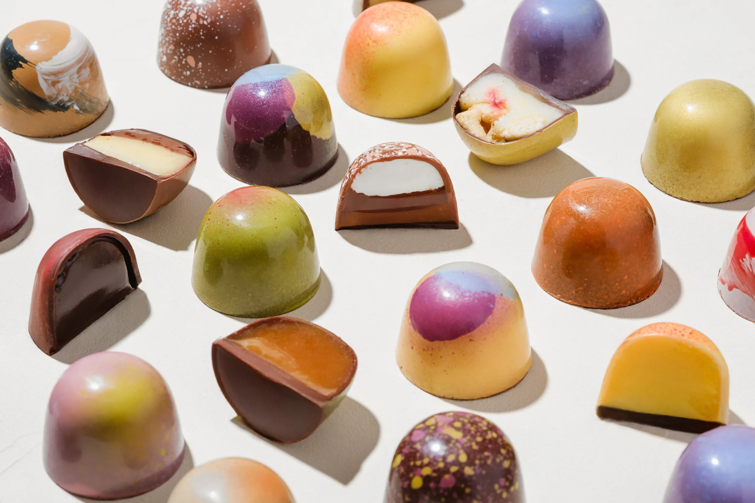 Petrova Chocolates' bonbons