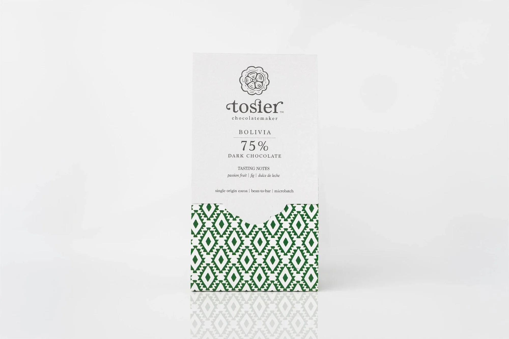 Tosier Chocolate, 75% Beniano Wild Cacao, Bolivia