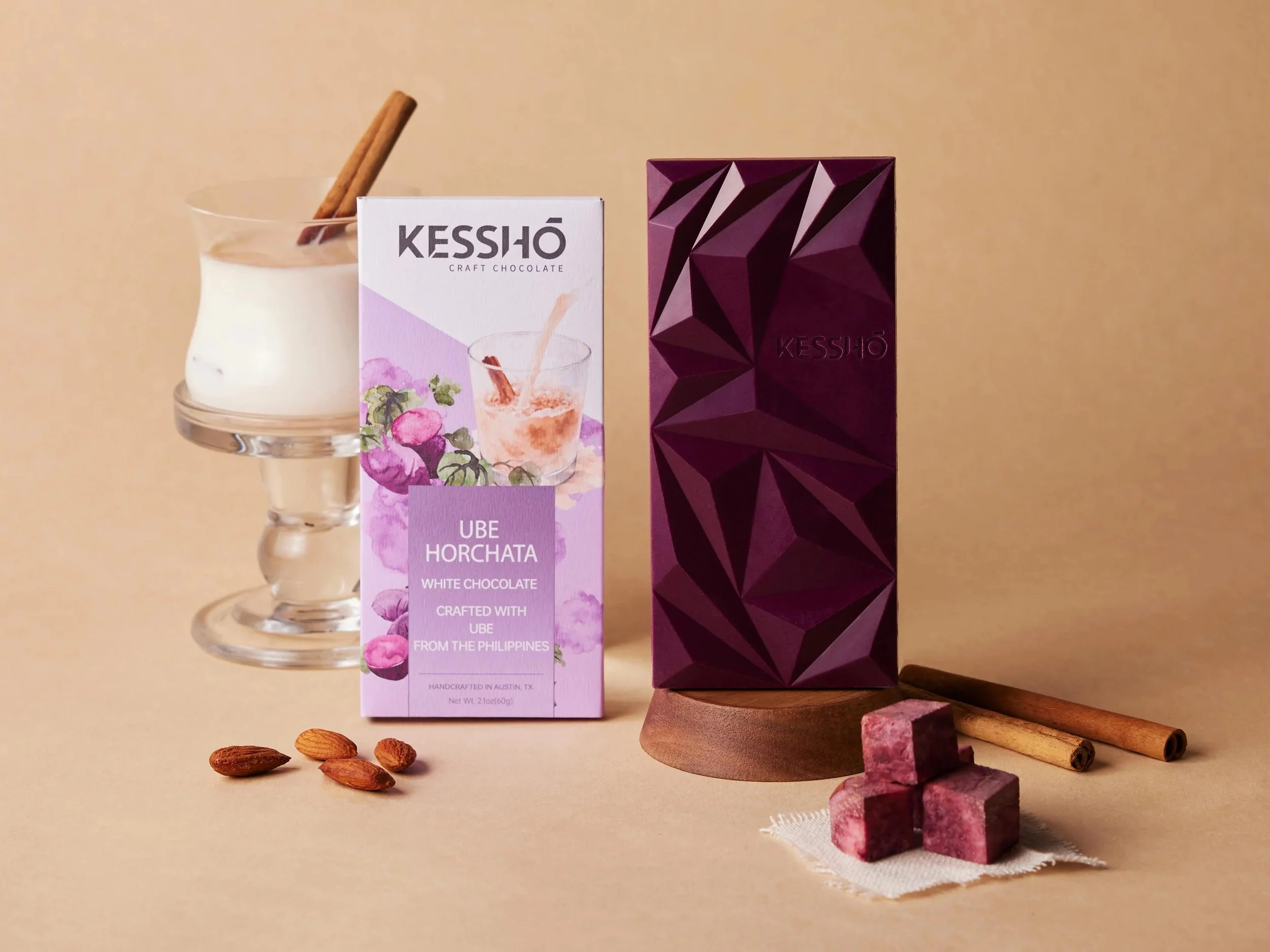 KESSHŌ Ube Horchata White Chocolate”