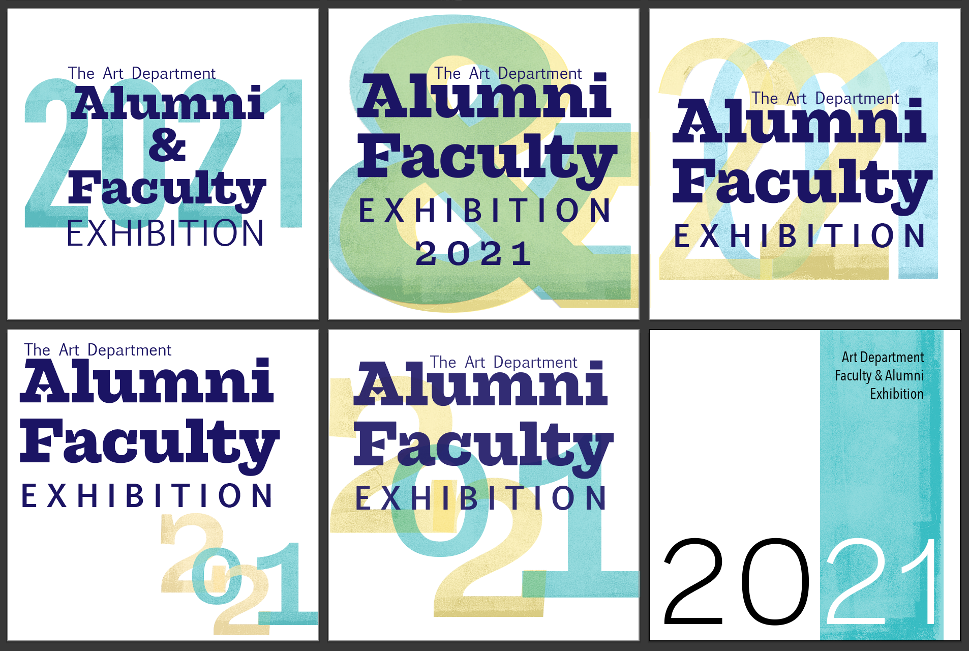 Second round of brand iterations