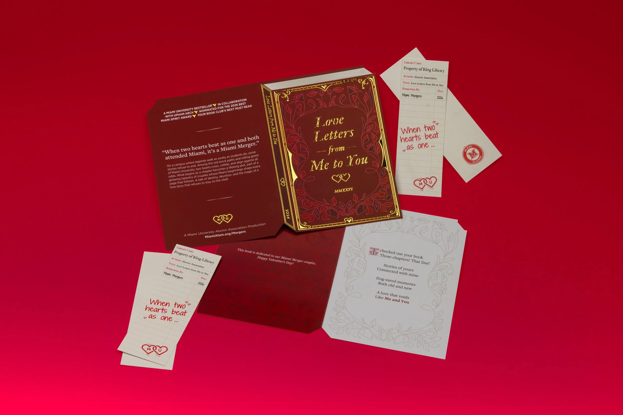 Love Letters from Me to You - Merger Valentine