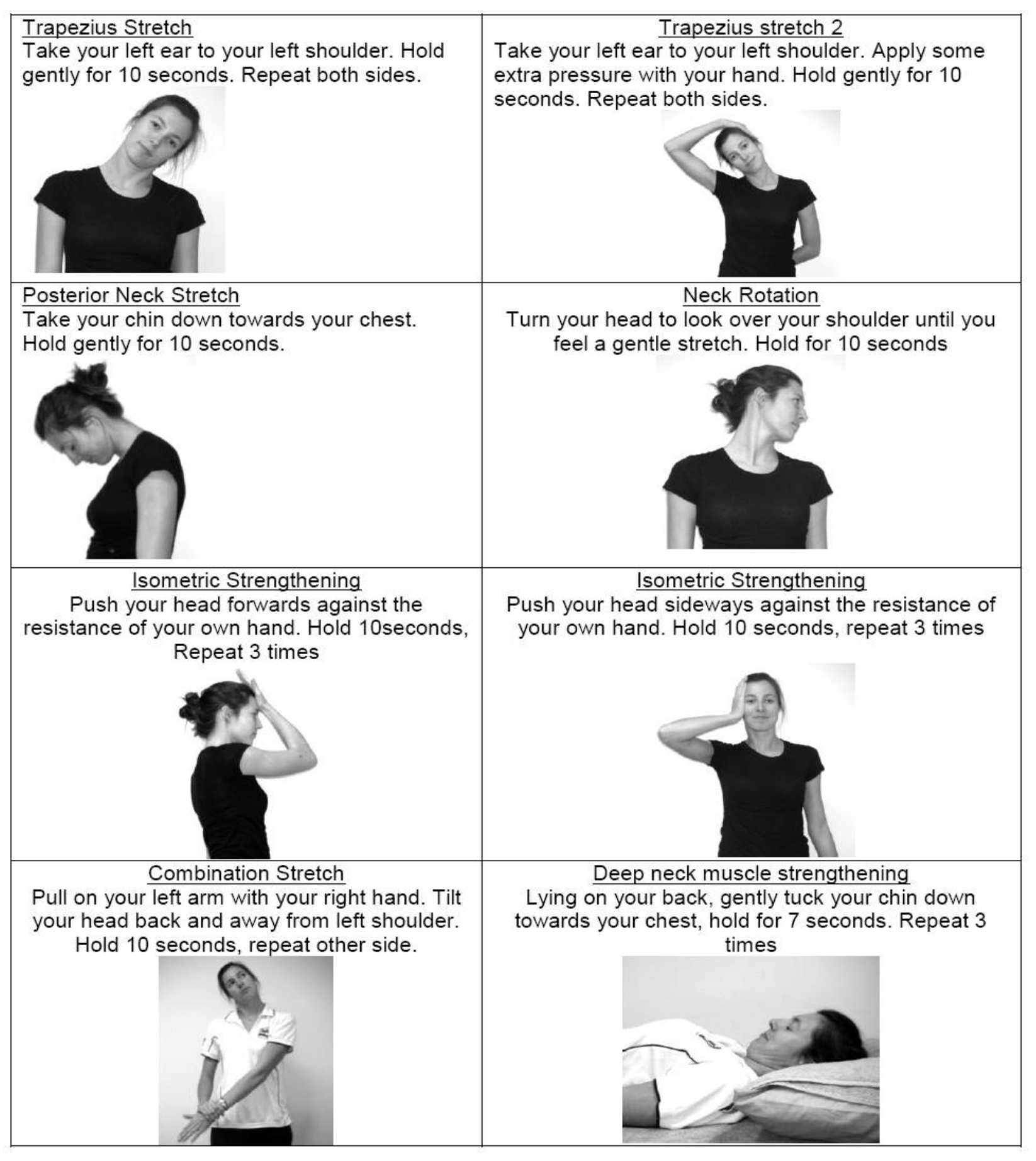 Exercises For Neck | Neck Workout – DZGZCJ