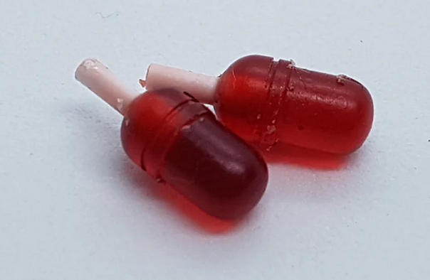 MINI BEACONS (STROBE LIGHTS), RED, SP006R