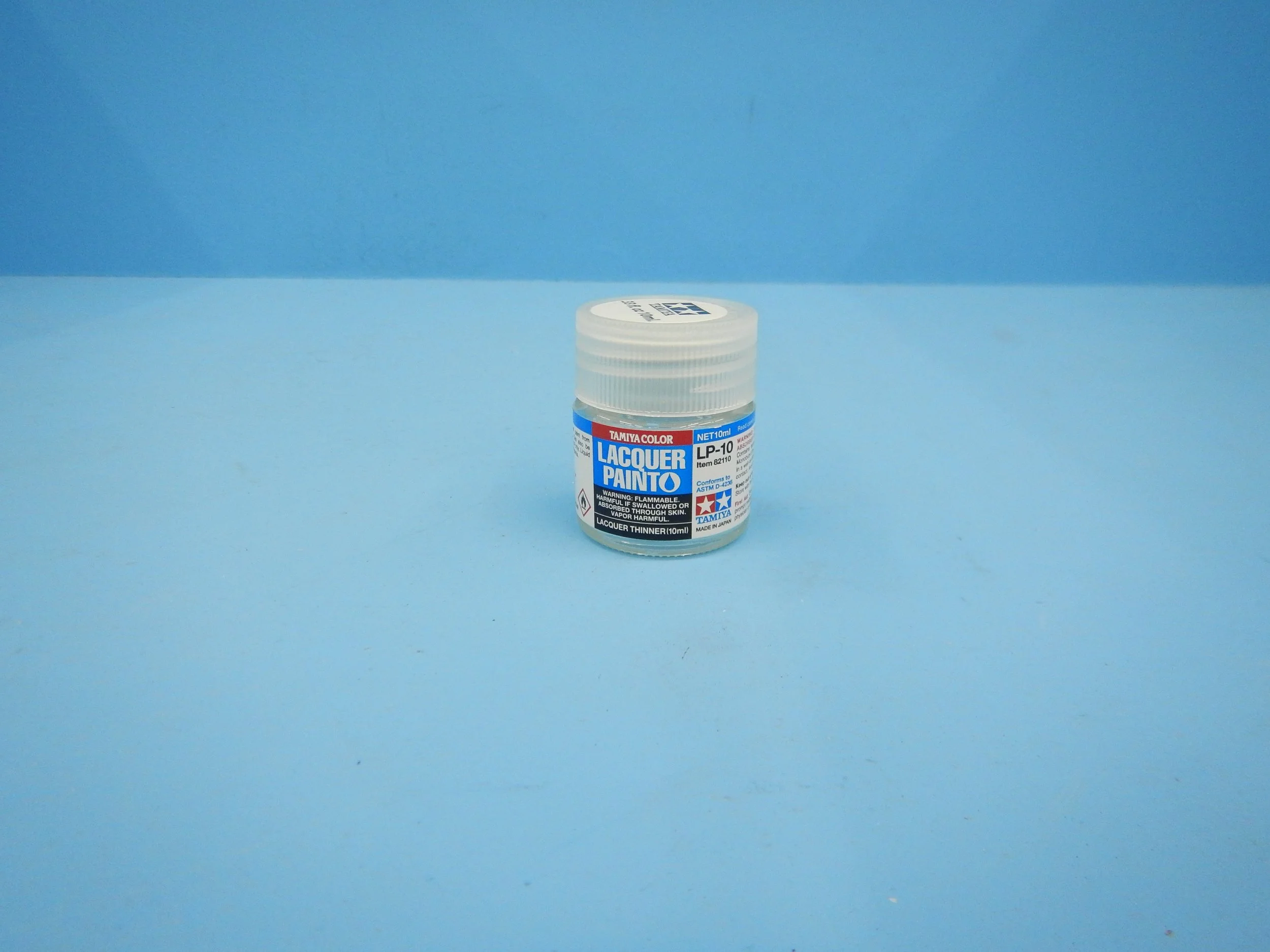LAQUER THINNER, LP10, INVENTORY MOVED, TAM82110
