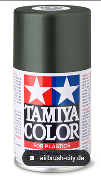 TAMIYA RUBBER BLACK 100ML, SPRAY CAN, TS 82