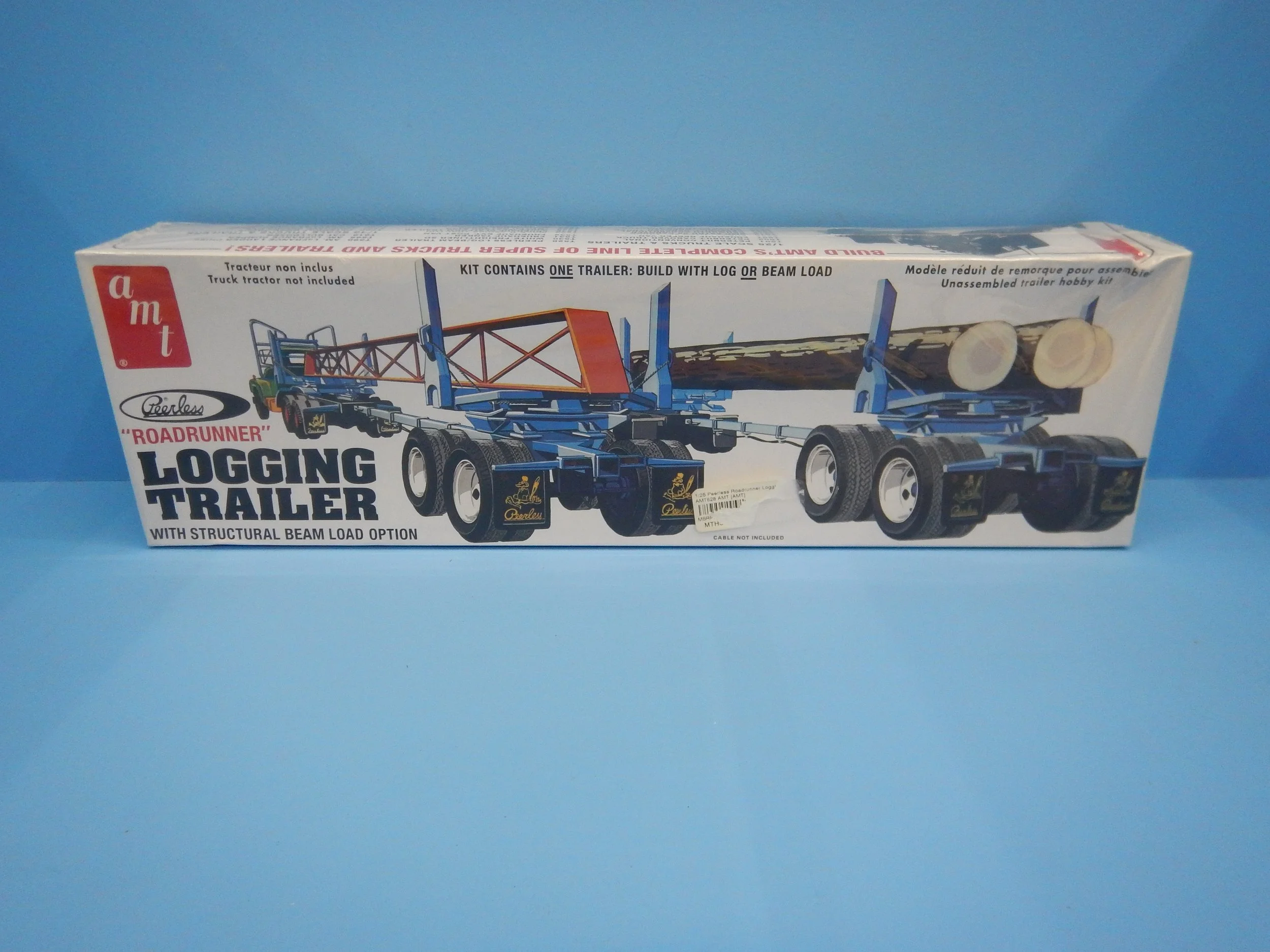 PEERLESS LOG TRAILER, INVENTORY MOVED, 628