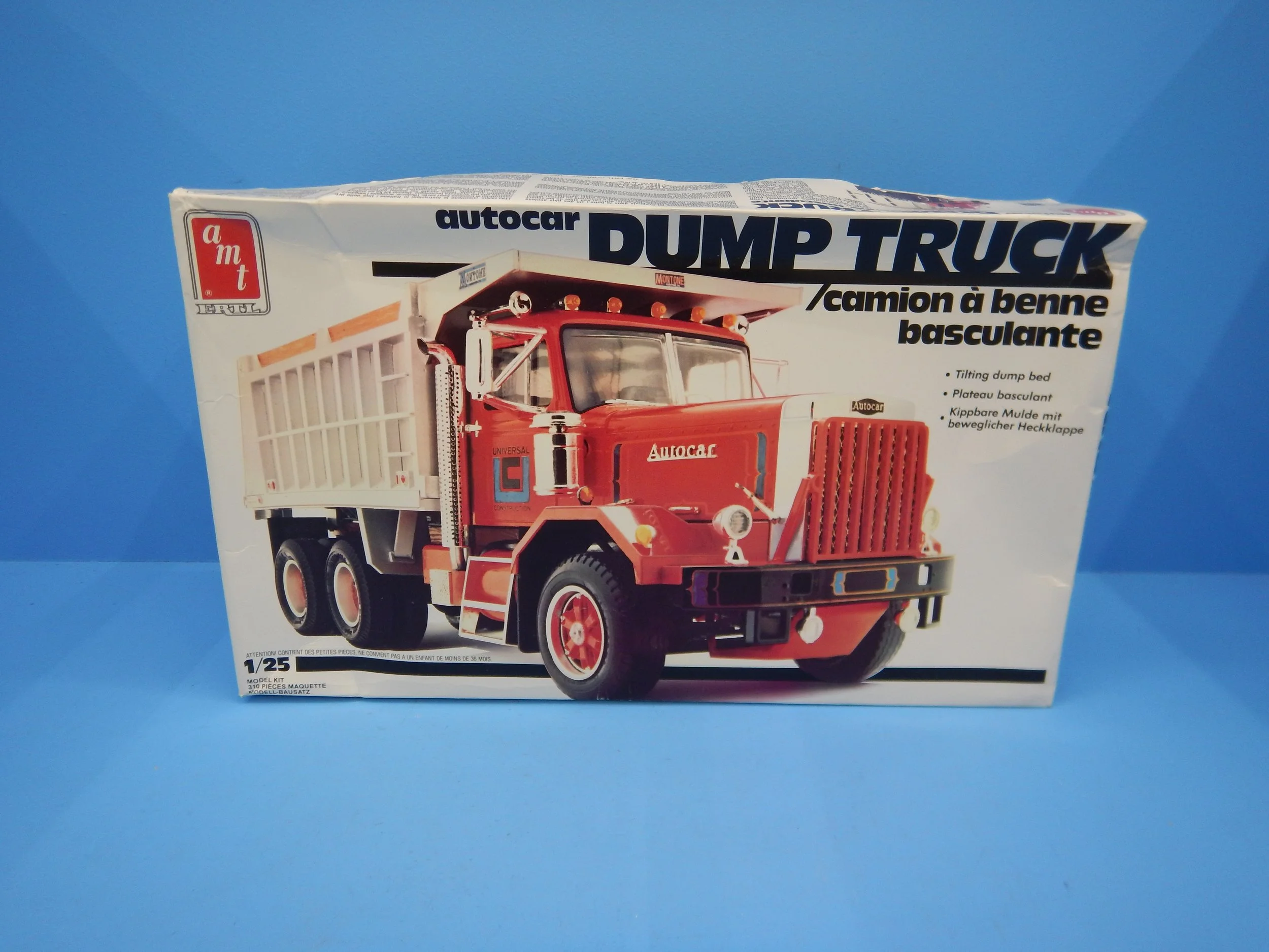 AUTOCAR DC9964 DUMP TRUCK, OPEN BOX, INVENTORY MOVED, 6671OBTS