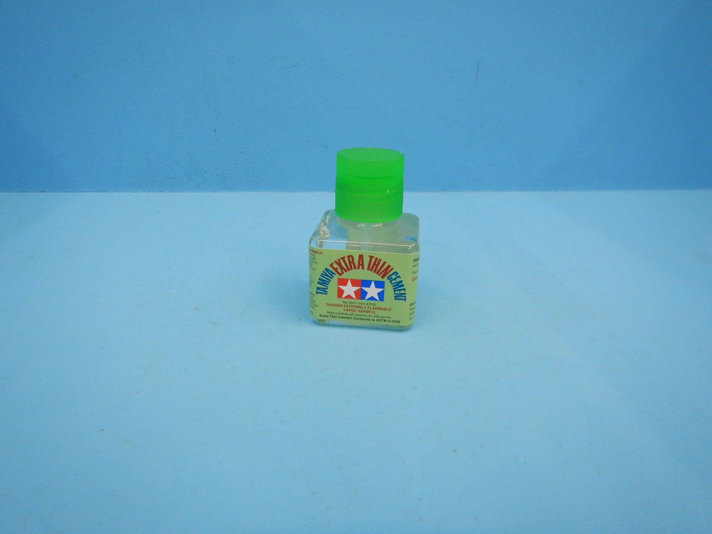 EXTRA THIN PLASTIC CEMENT, 40 ML BOTTLE, INVENTORY MOVED, TAM87038