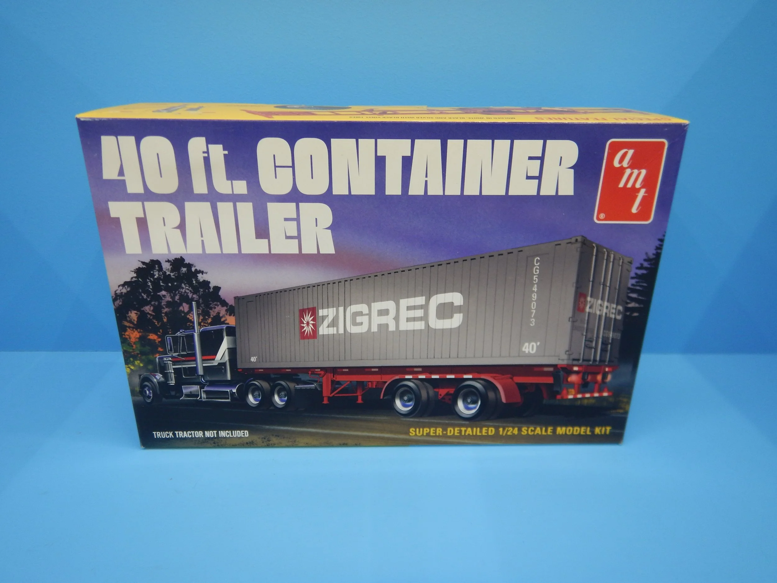 40' CONTAINER TRAILER, INVENTORY MOVED, 1196