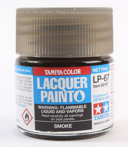 TAMIYA SMOKE LAQUER, 10ML JAR, LP67
