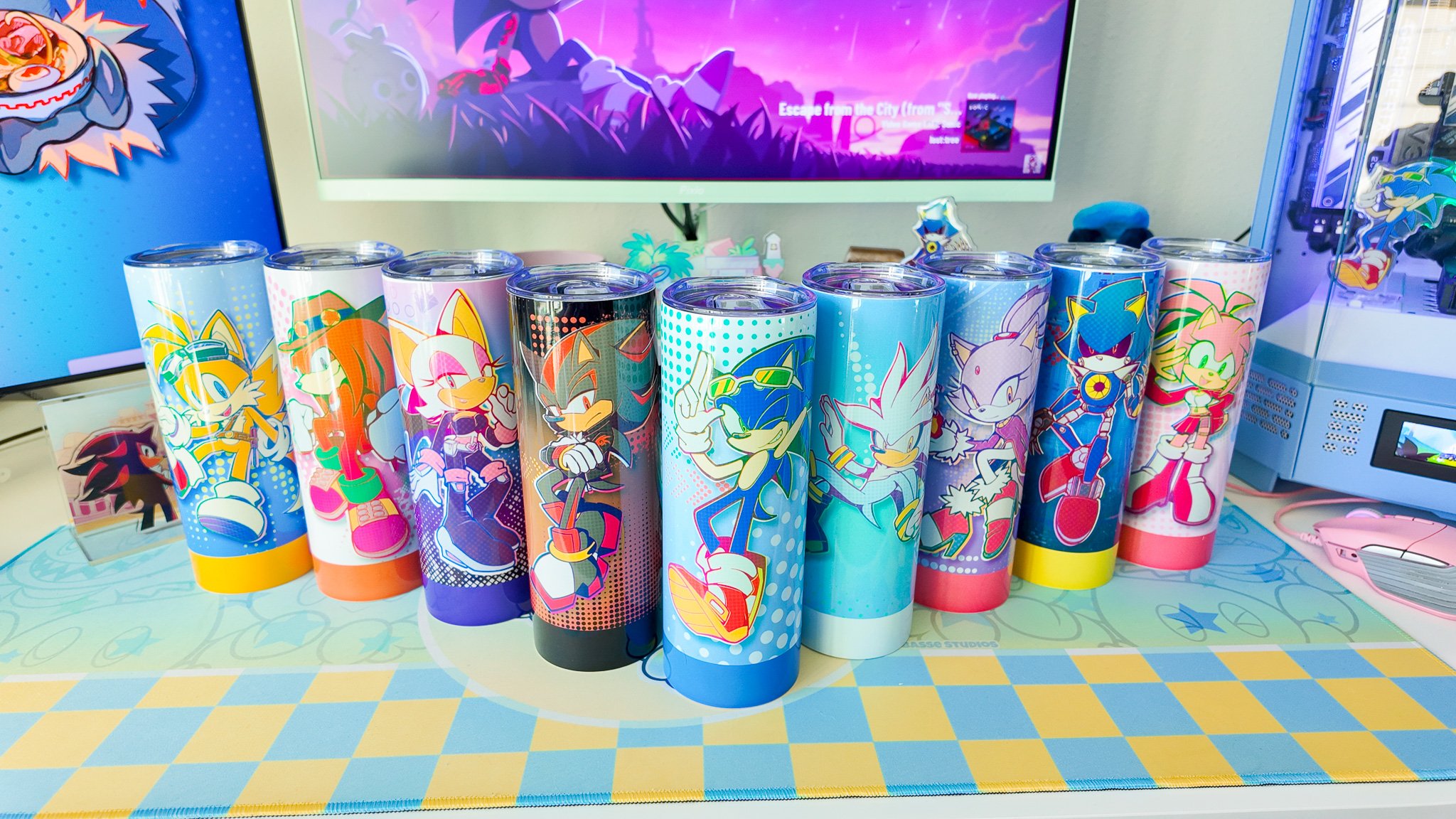 Sonic Crew Metal Tumblers [Made by order]