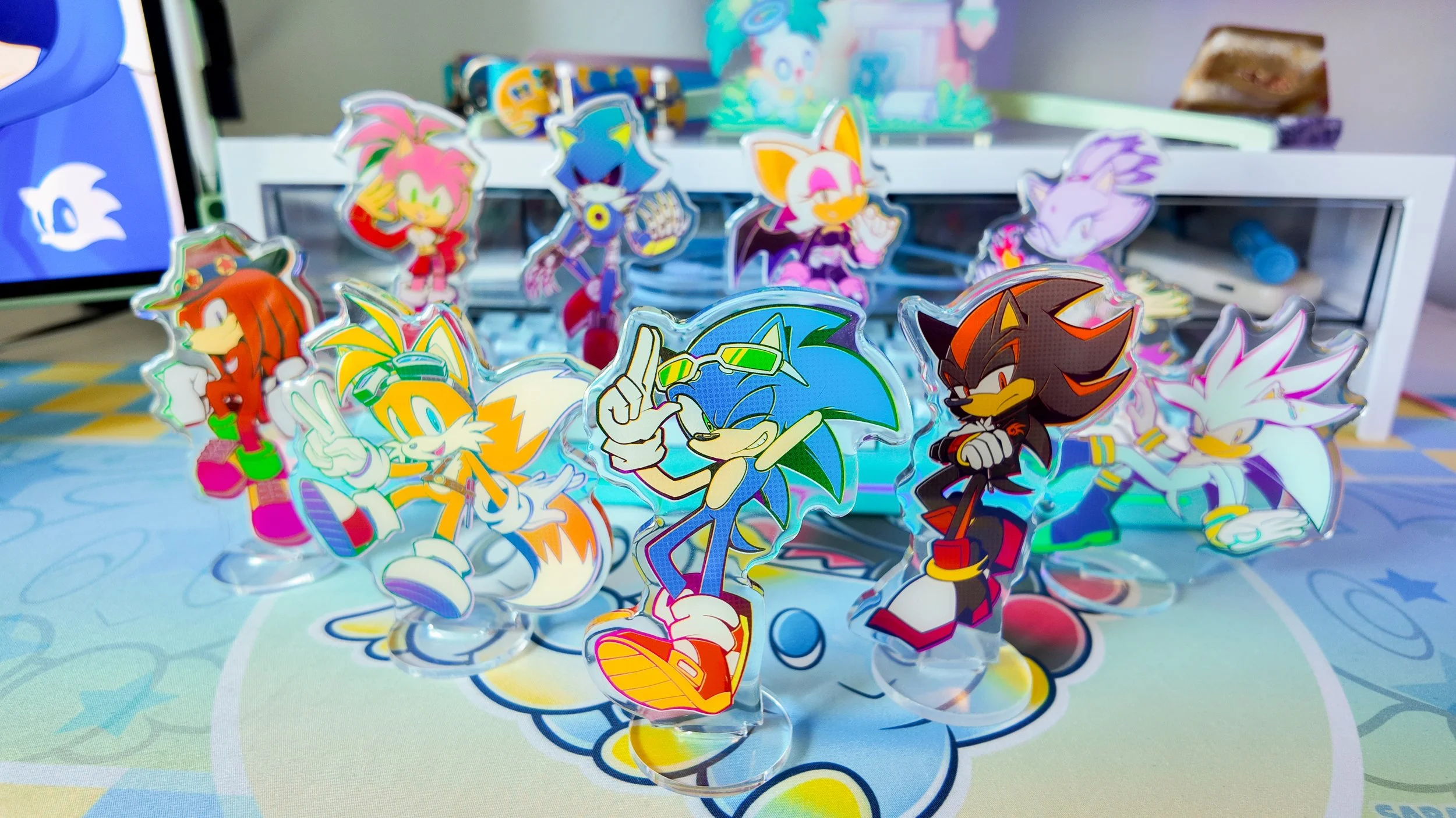 Sonic crew standees