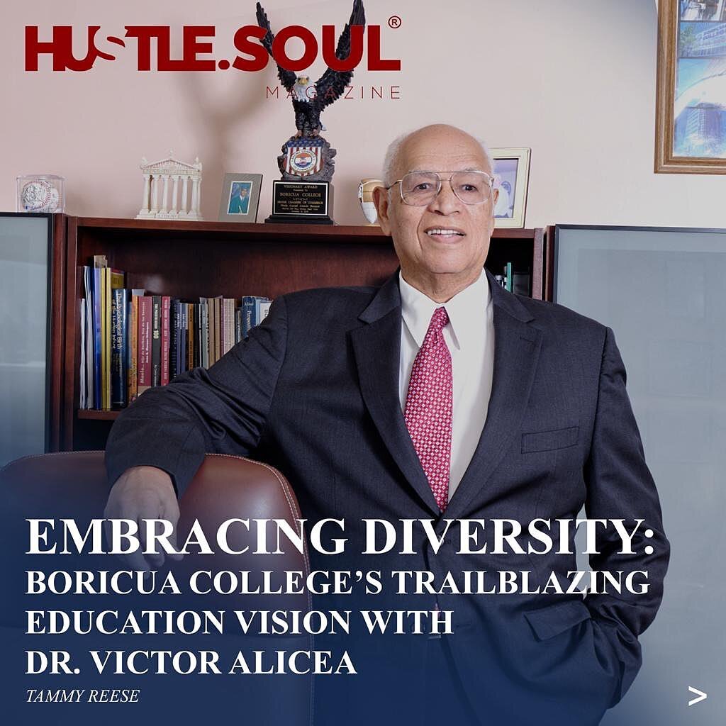 Exclusive interview is live now thank you @thehustleandsoul tammyreesemedia for speaking to our Founder and President Dr. Victor G. Alicea on the future of education!