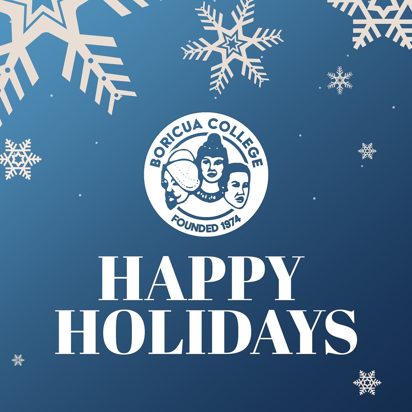 Happy Holidays from the Boricua College family!