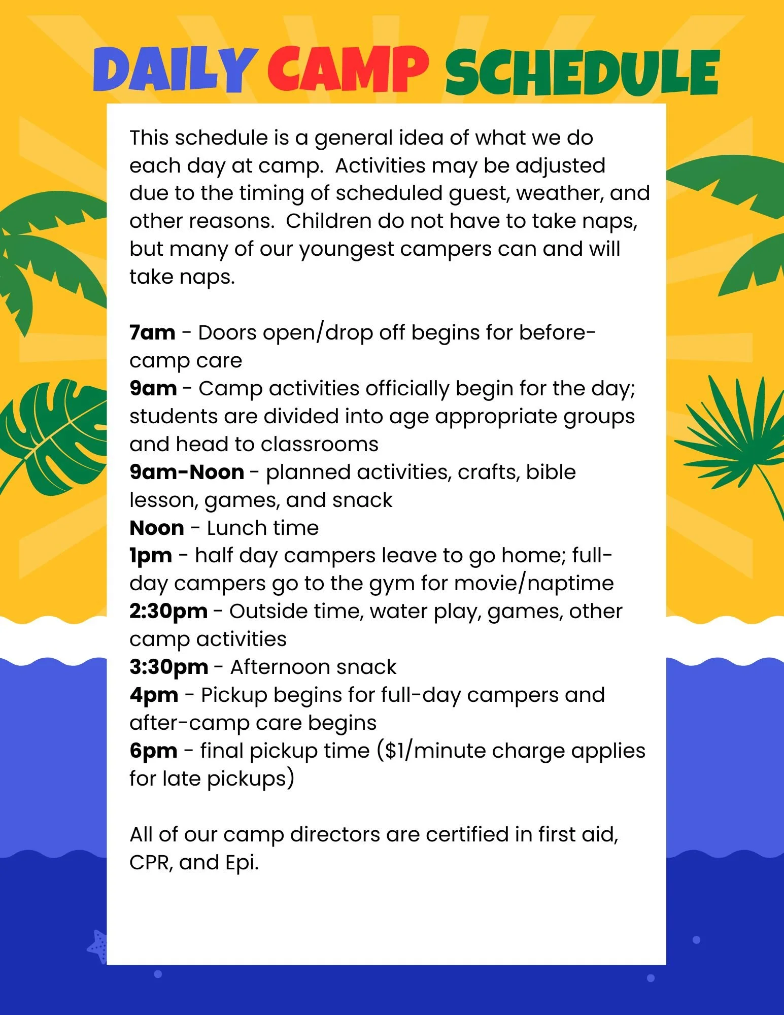 Summer Camp — Abiding Savior Lutheran Church