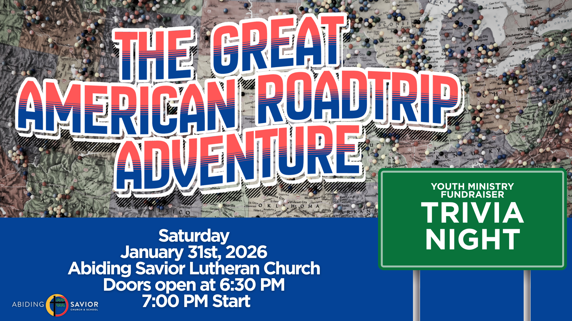 The Great American Roadtrip Adventure Trivia Night